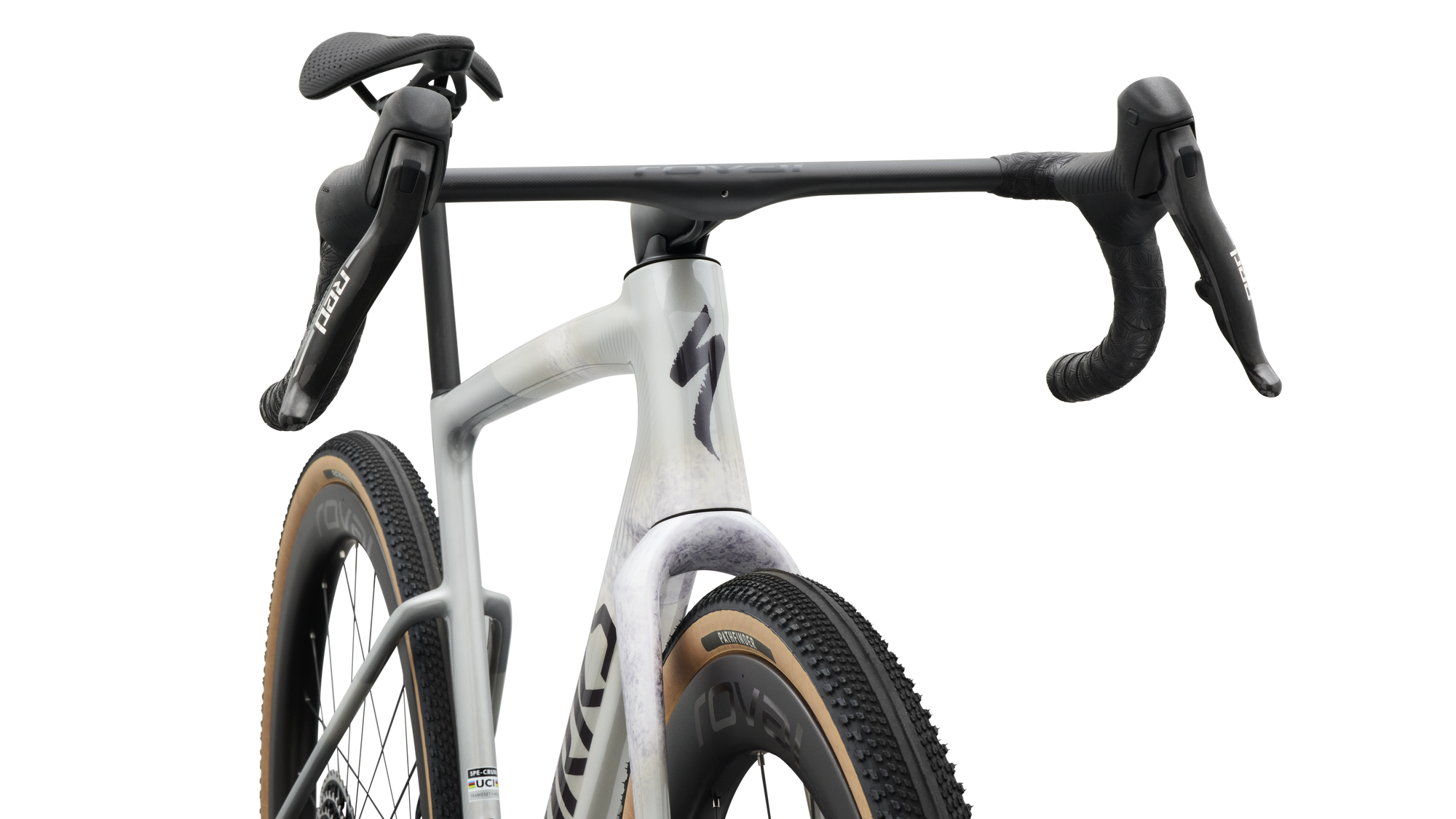 Specialized S-Works Crux 5 - SRAM RED XPLR - Silver Dust/Amethyst Frost/Nebula Metallic