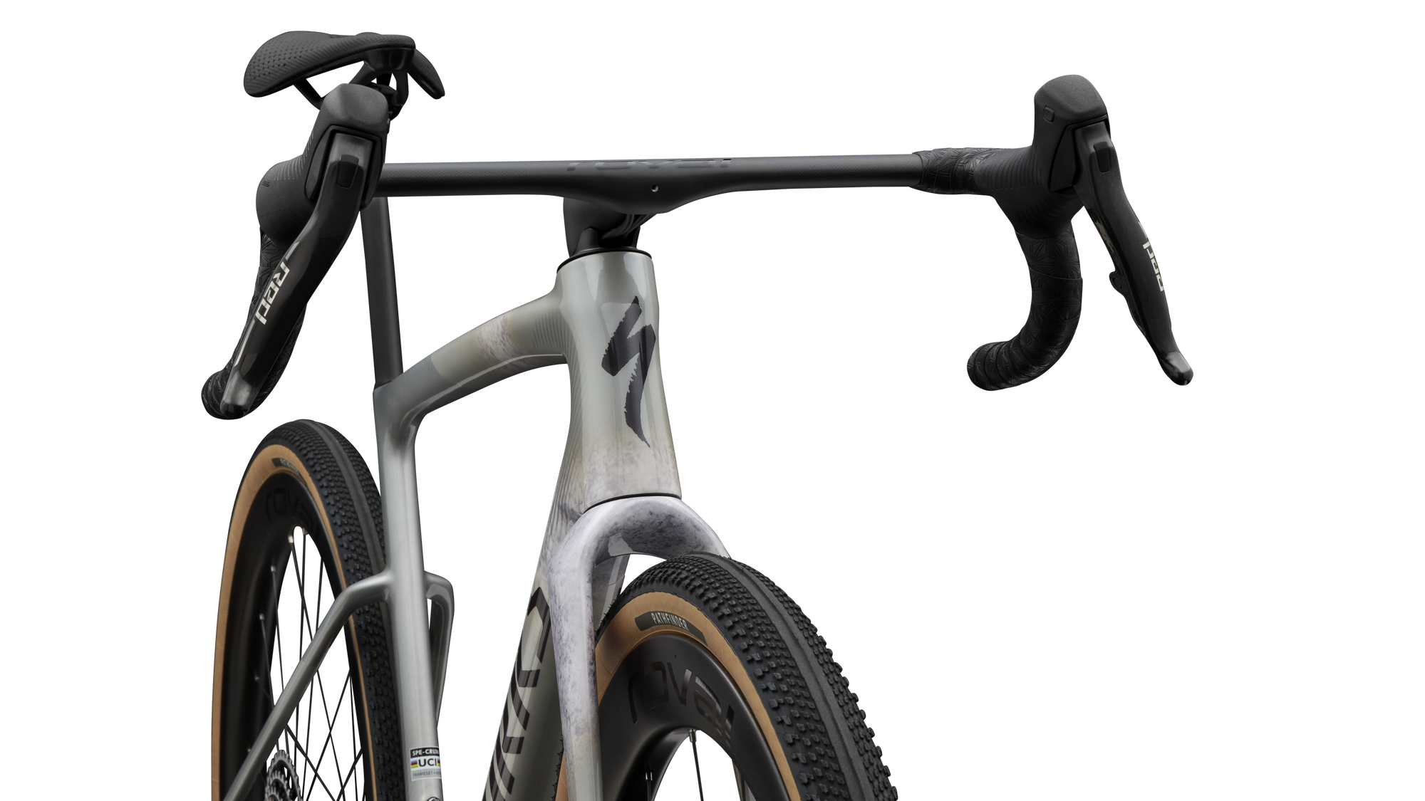 Specialized S-Works Crux 5 - SRAM RED XPLR - Silver Dust/Amethyst Frost/Nebula Metallic