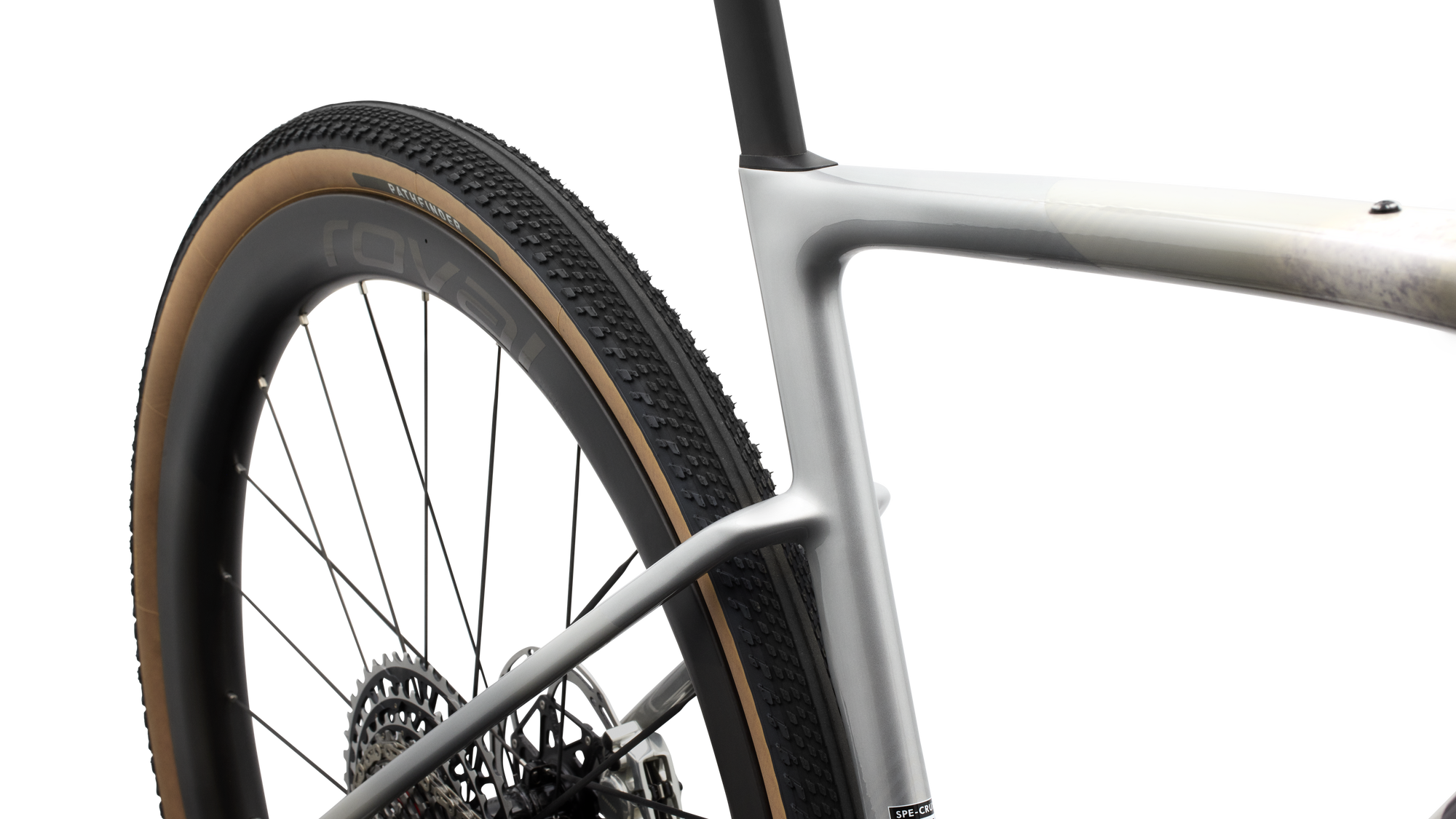 Specialized S-Works Crux 5 - SRAM RED XPLR - Silver Dust/Amethyst Frost/Nebula Metallic