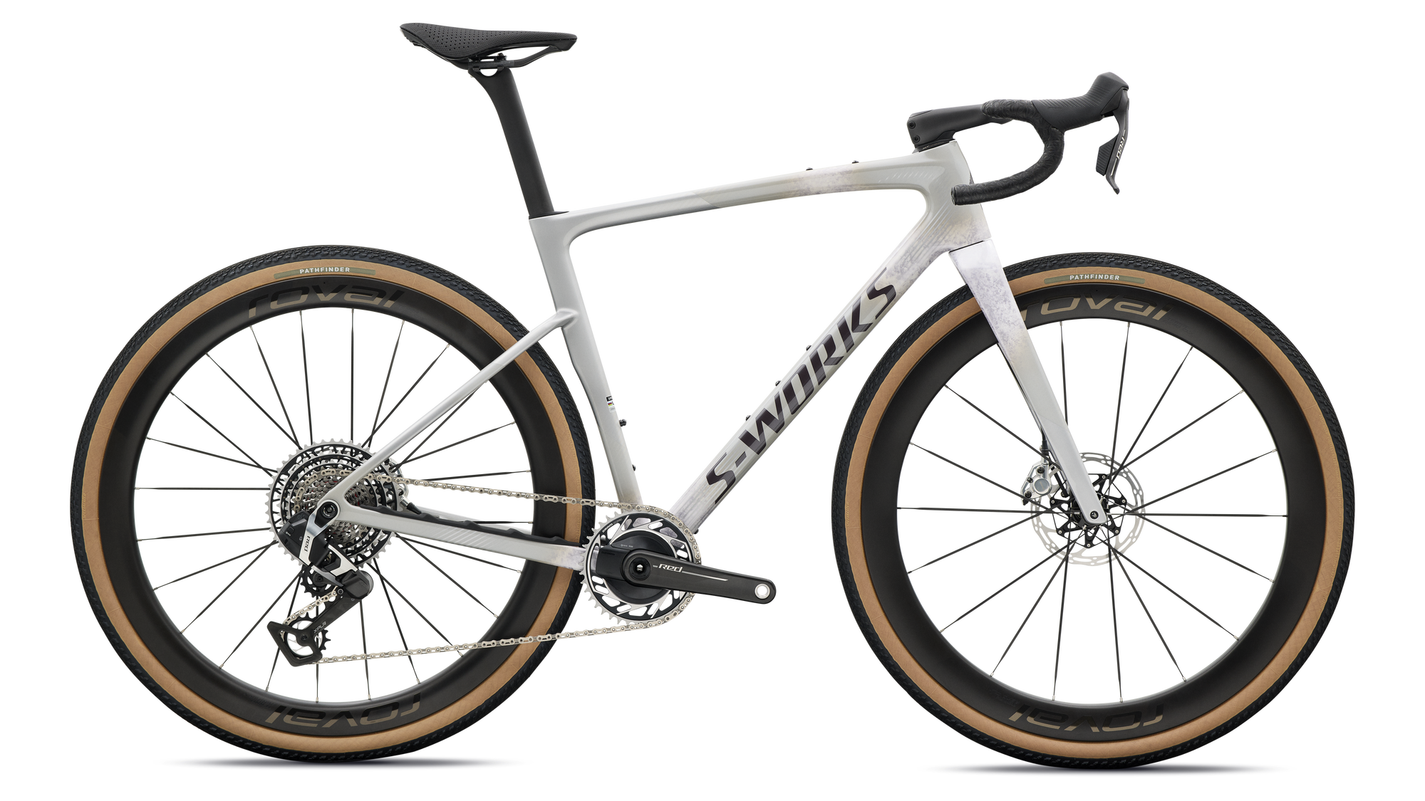 Specialized S-Works Crux 5 - SRAM RED XPLR - Silver Dust/Amethyst Frost/Nebula Metallic