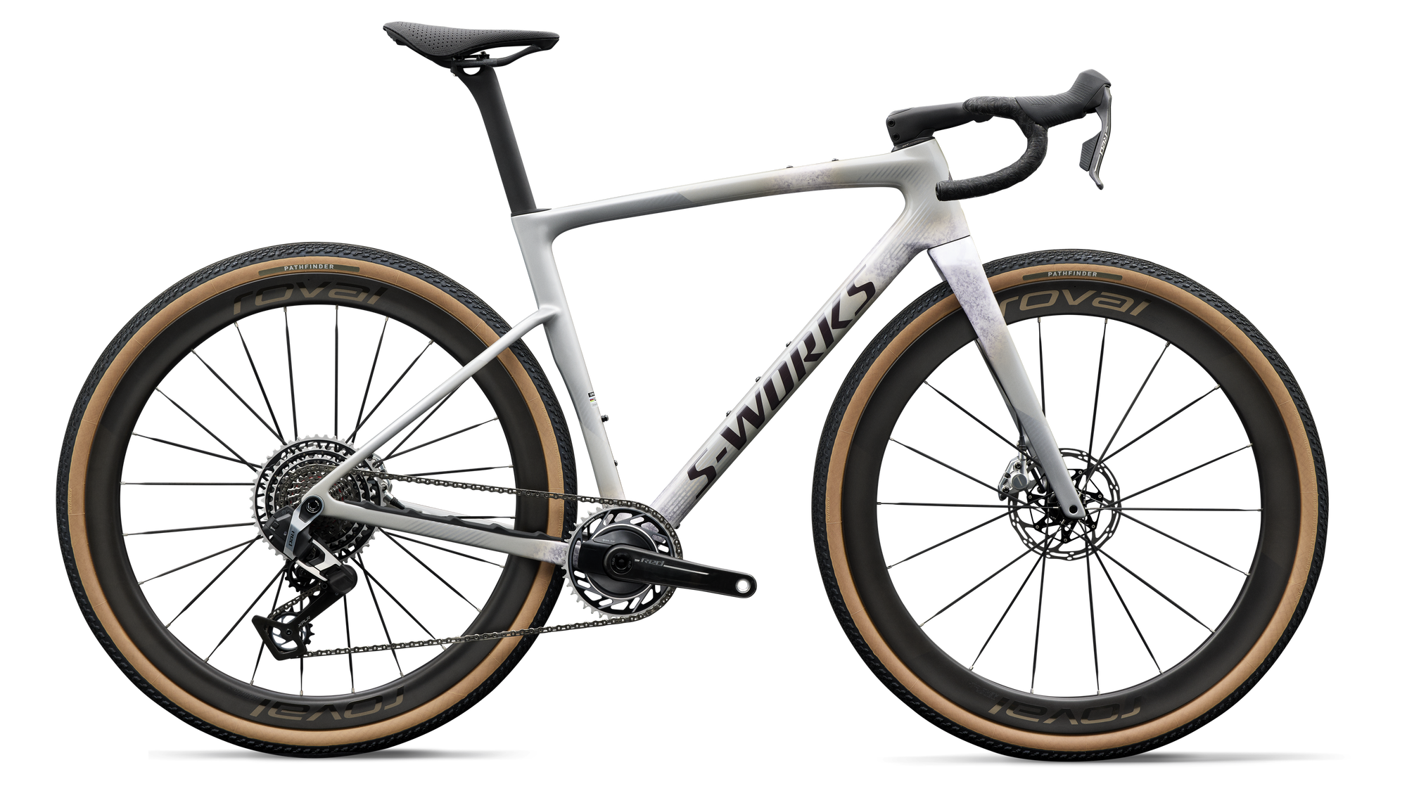 Specialized S-Works Crux 5 - SRAM RED XPLR - Silver Dust/Amethyst Frost/Nebula Metallic