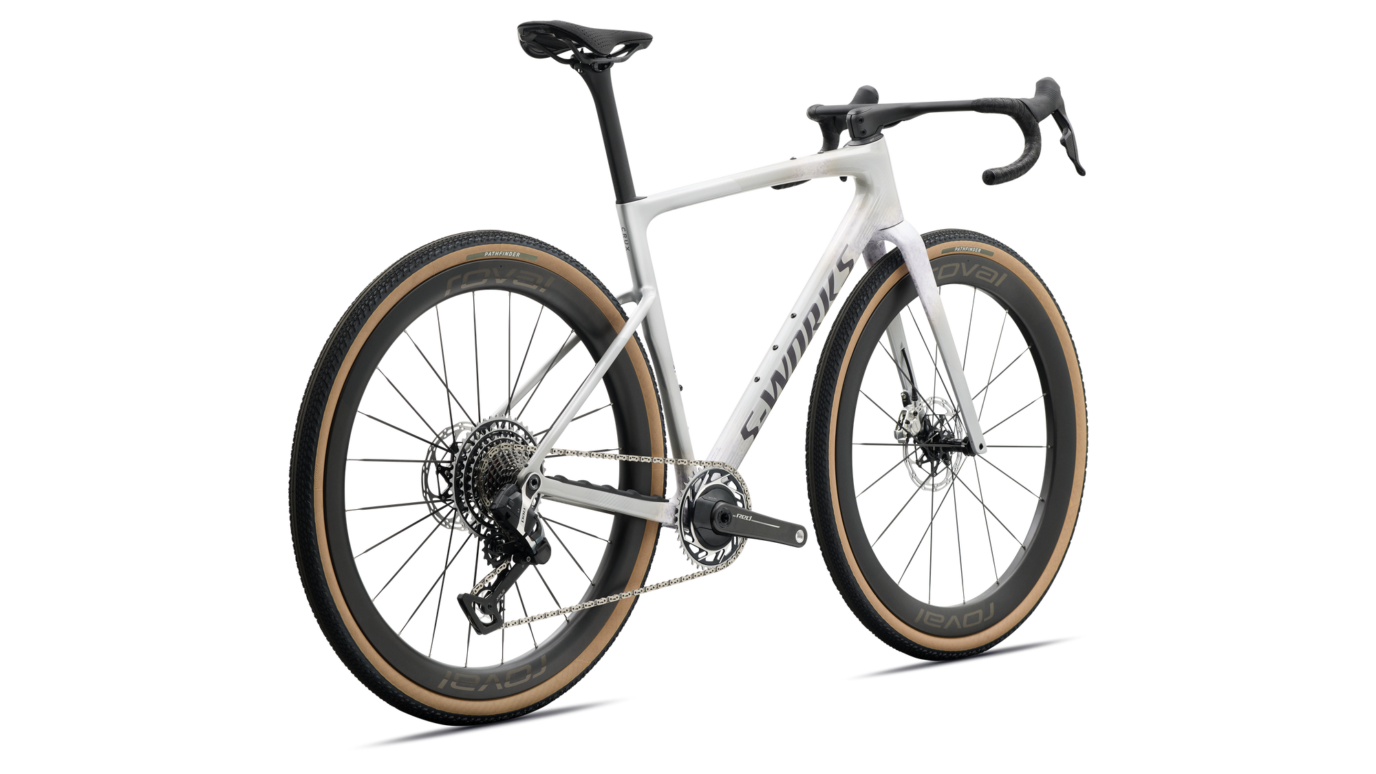 Specialized S-Works Crux 5 - SRAM RED XPLR - Silver Dust/Amethyst Frost/Nebula Metallic