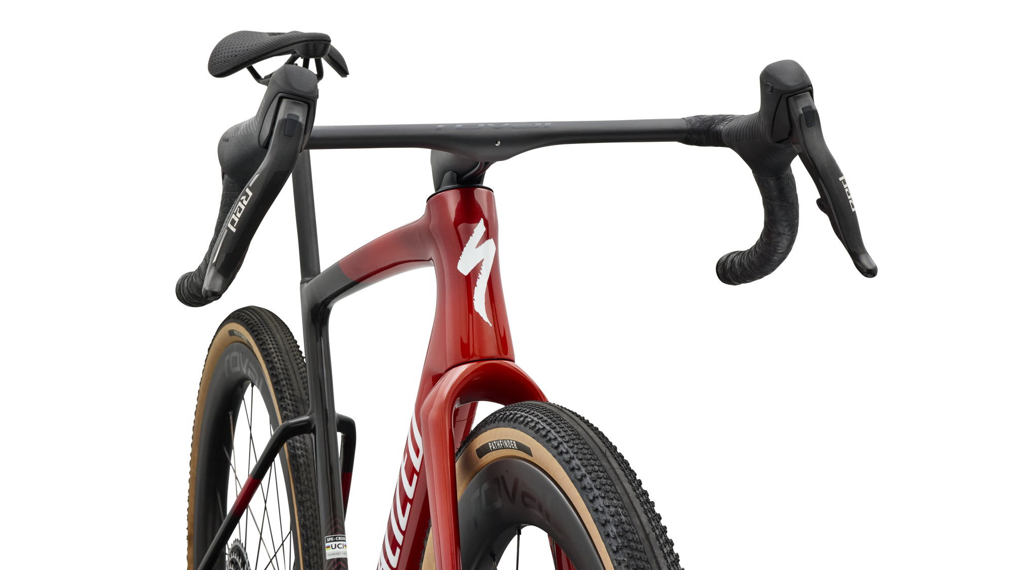 Specialized Crux 5 S-Level - SRAM RED XPLR - Redwood Metallic/White