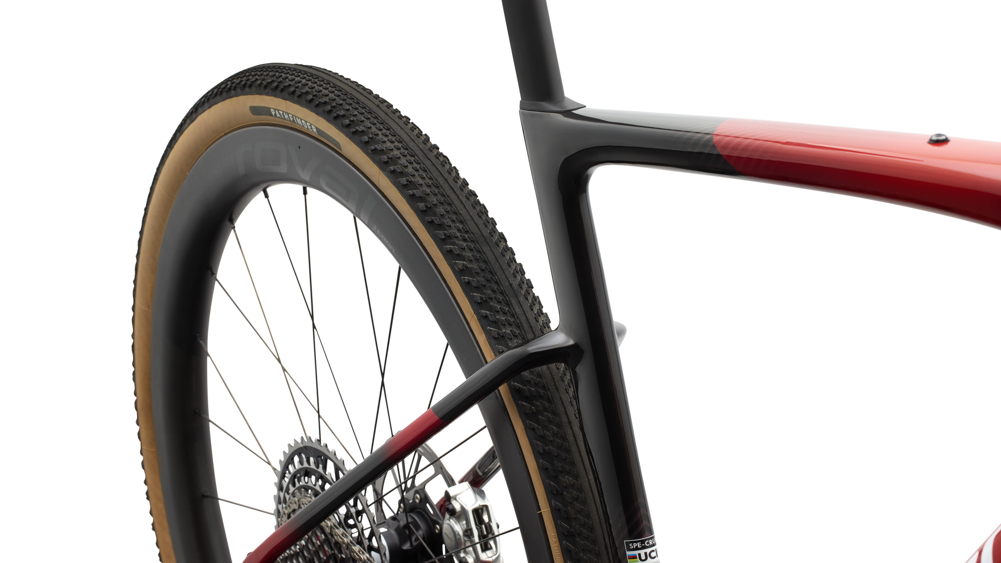 Specialized Crux 5 S-Level - SRAM RED XPLR - Redwood Metallic/White