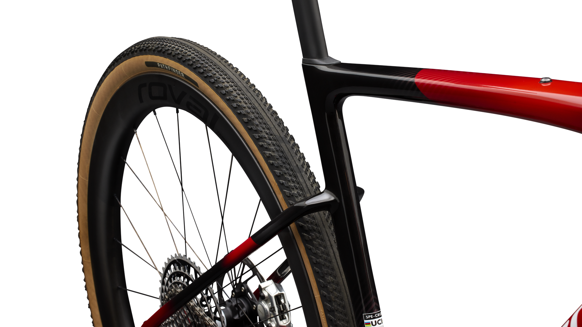 Specialized Crux 5 S-Level - SRAM RED XPLR - Redwood Metallic/White