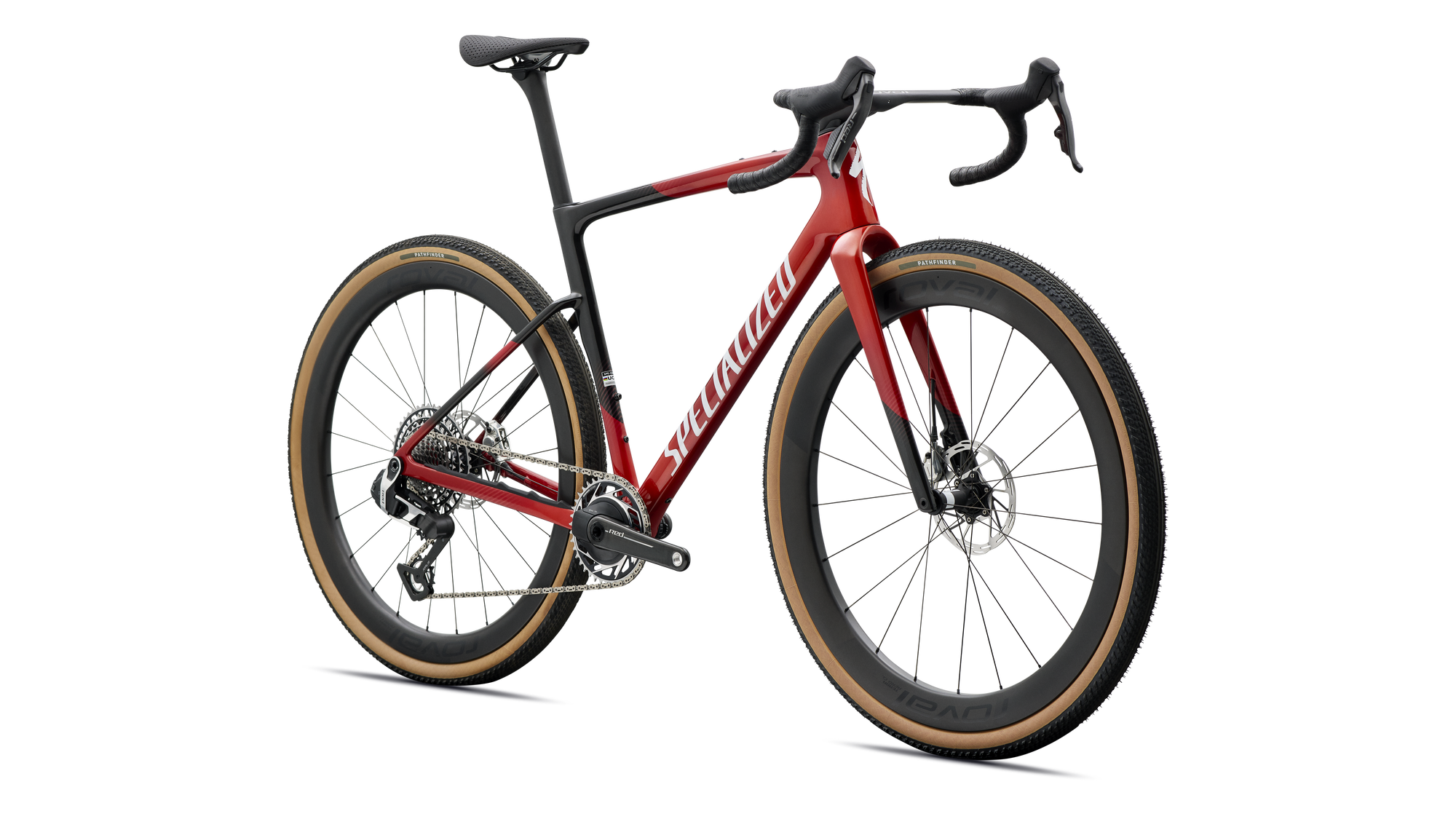Specialized Crux 5 S-Level - SRAM RED XPLR - Redwood Metallic/White