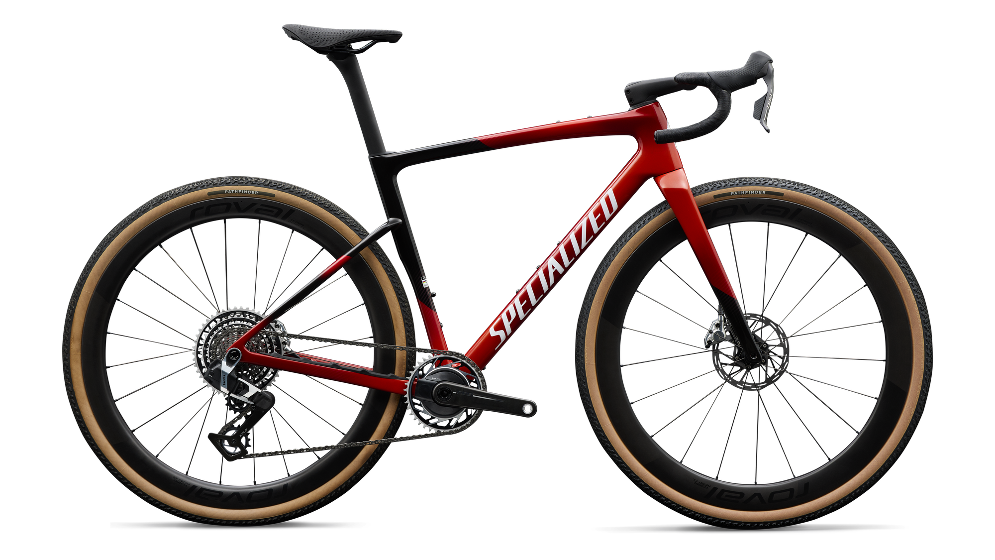 Specialized Crux 5 S-Level - SRAM RED XPLR - Redwood Metallic/White