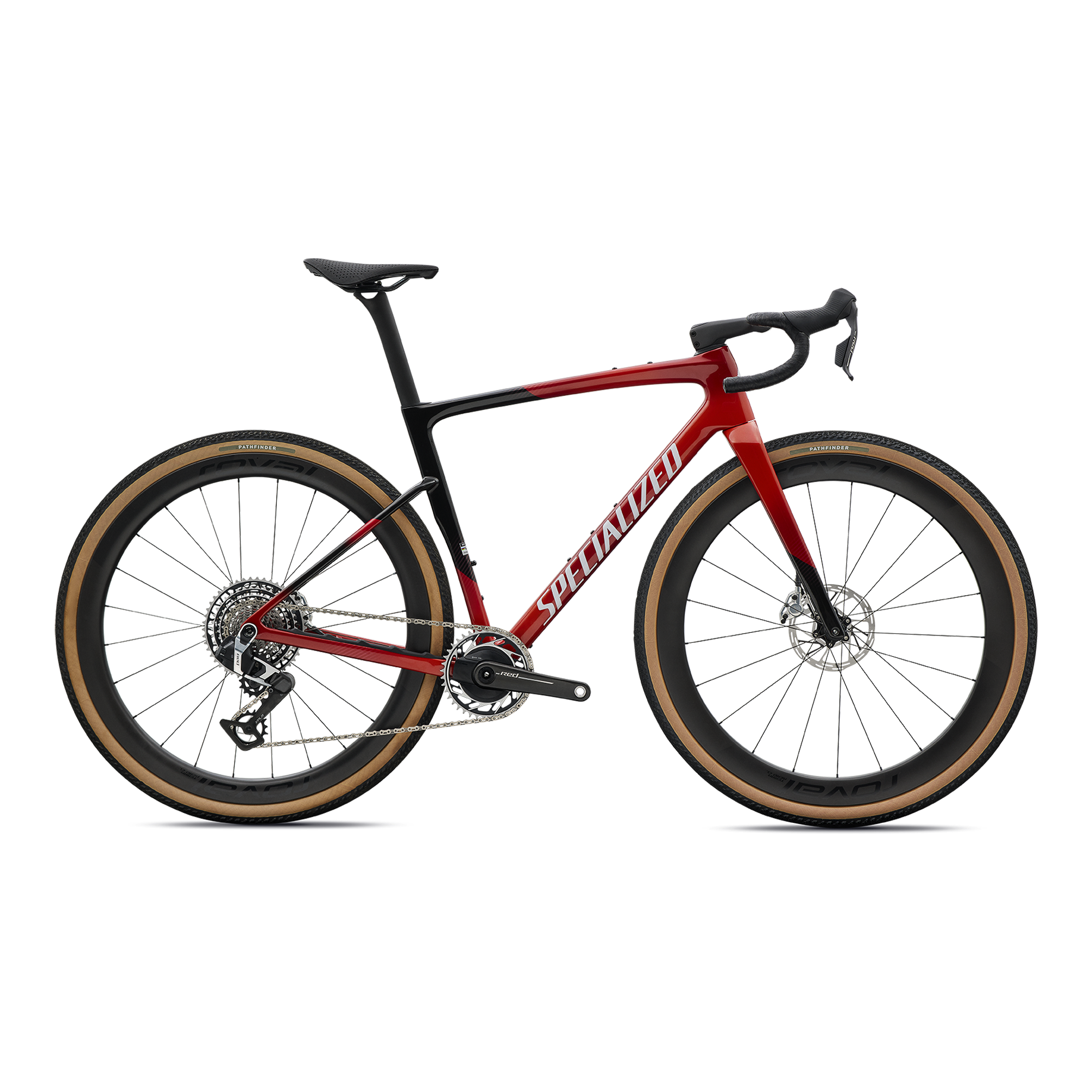 Specialized Crux 5 S-Level - SRAM RED XPLR - Redwood Metallic/White