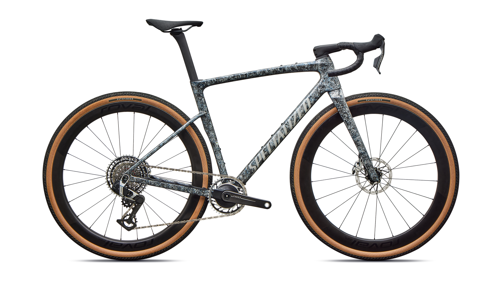 Specialized Crux 5 S-Level - SRAM RED XPLR - Deep Marine Metallic/Dolomite Metallic