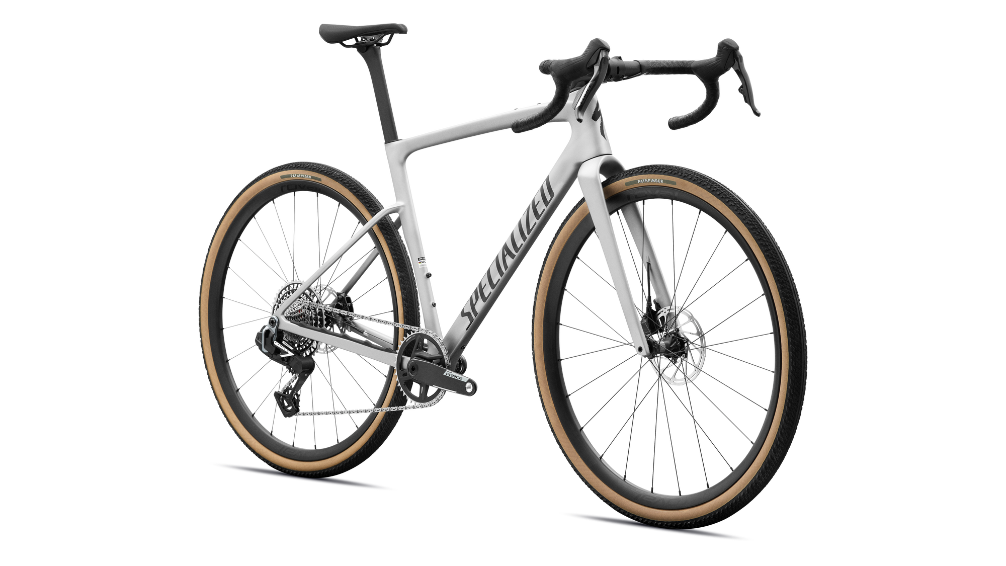 Specialized Crux 5 Expert - SRAM Force XPLR - Shadow Silver/Obsidian Metallic