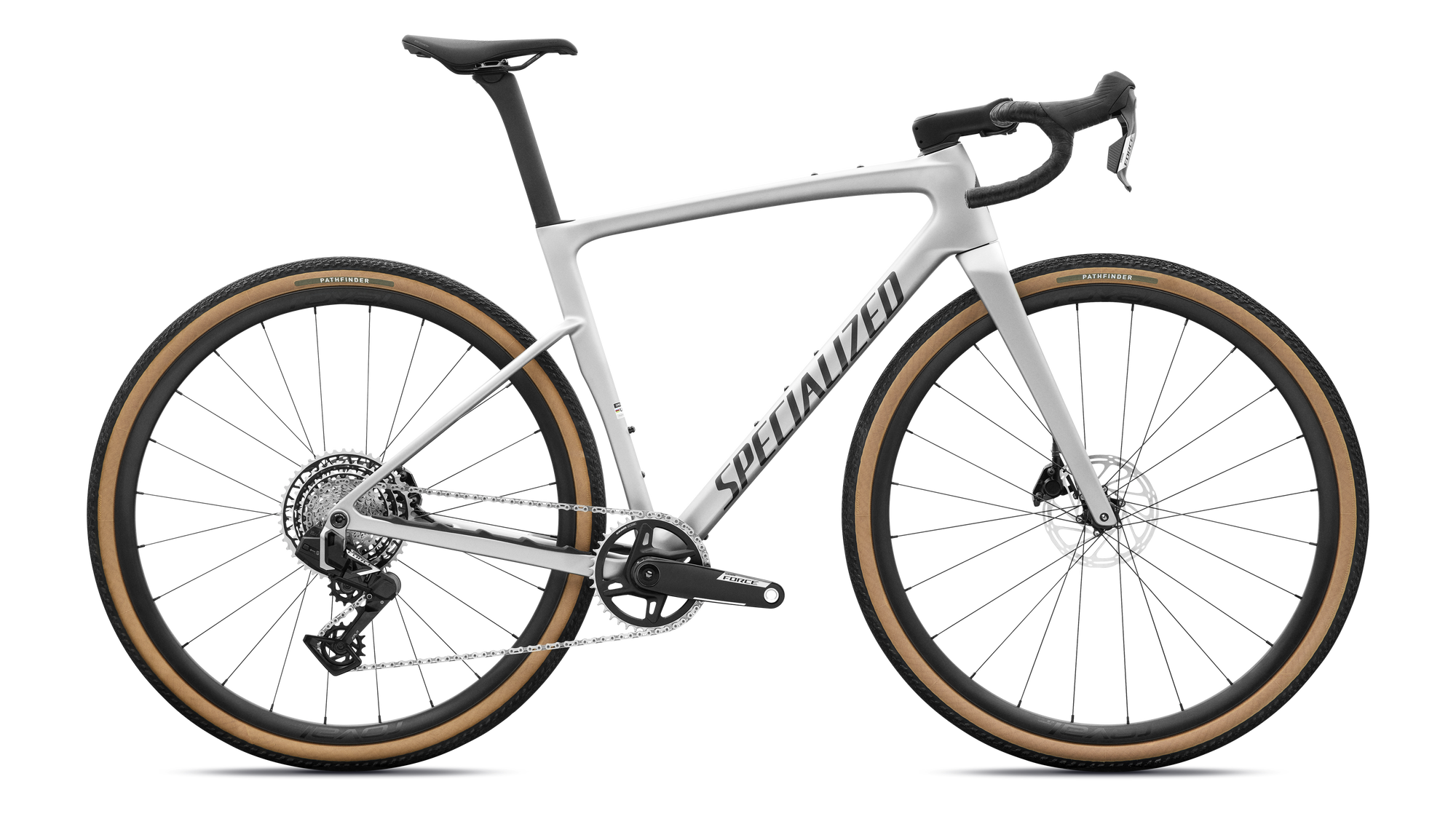 Specialized Crux 5 Expert - SRAM Force XPLR - Shadow Silver/Obsidian Metallic