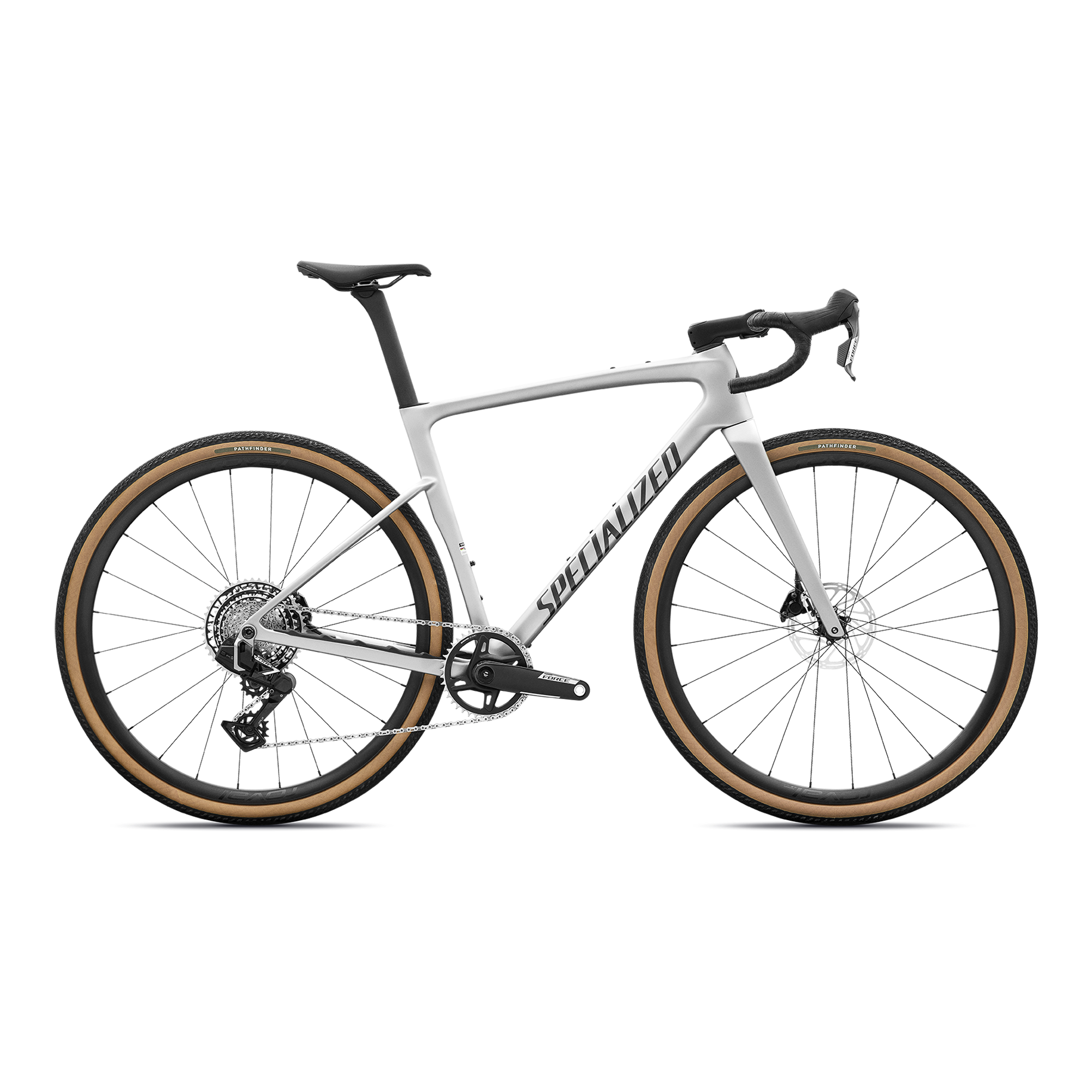 Specialized Crux 5 Expert - SRAM Force XPLR - Shadow Silver/Obsidian Metallic