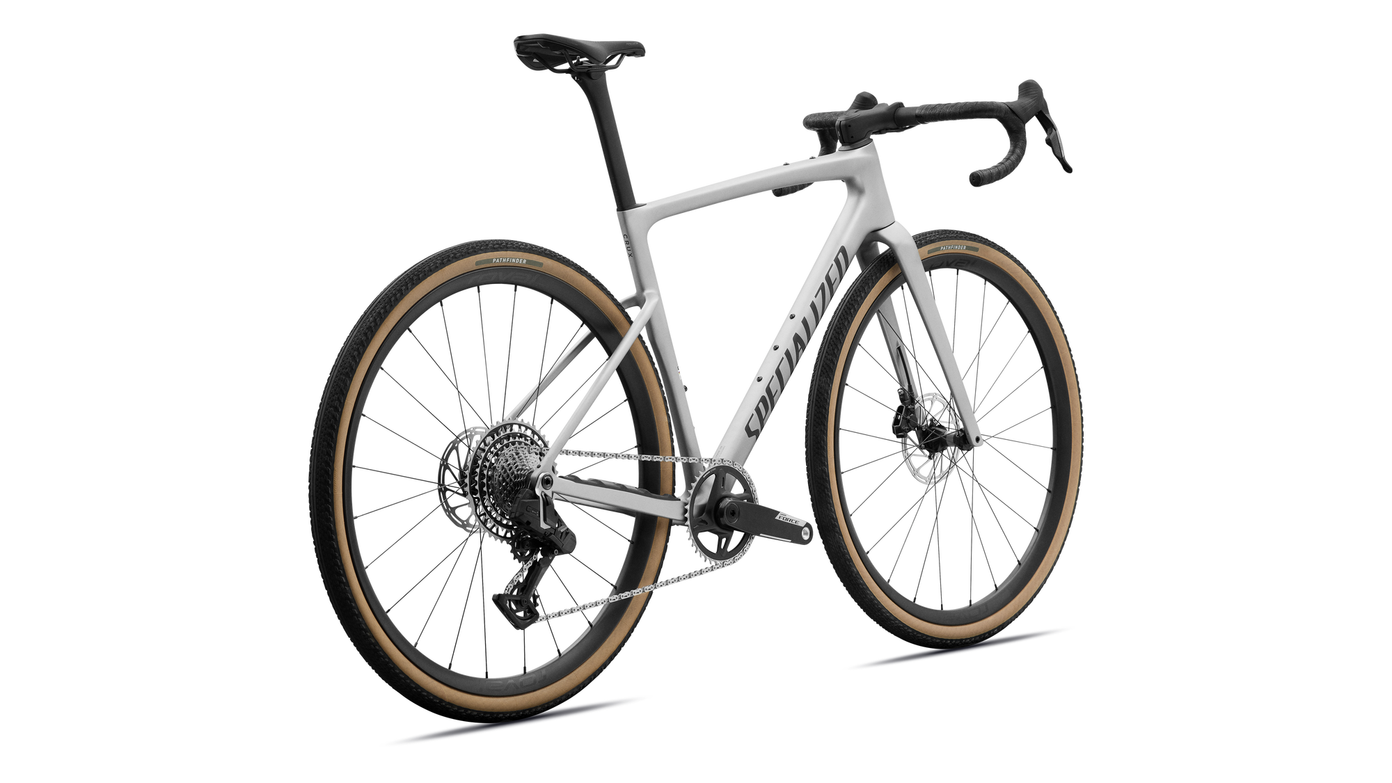 Specialized Crux 5 Expert - SRAM Force XPLR - Shadow Silver/Obsidian Metallic