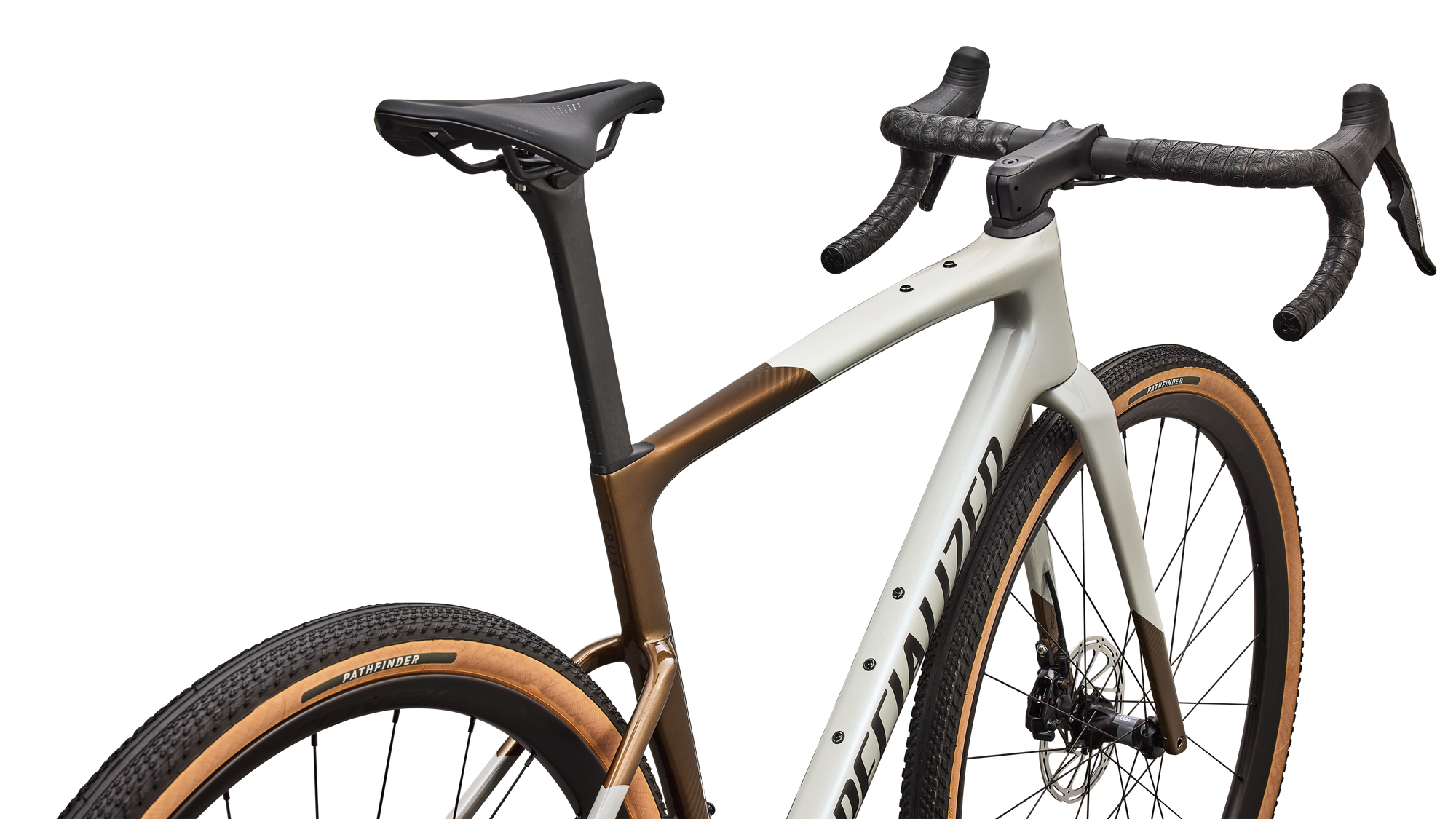 Specialized Crux 5 Expert - SRAM Force XPLR - Burnt Gold/Dolomite Metallic/Obsidian Metallic