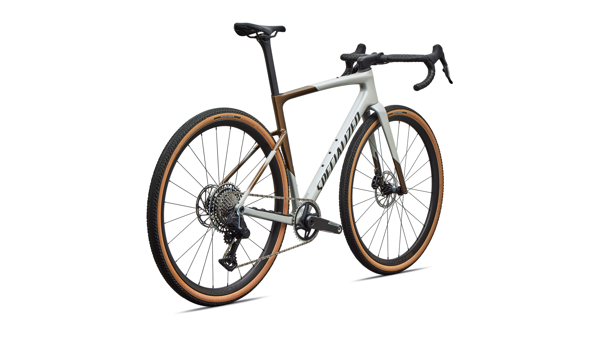 Specialized Crux 5 Expert - SRAM Force XPLR - Burnt Gold/Dolomite Metallic/Obsidian Metallic