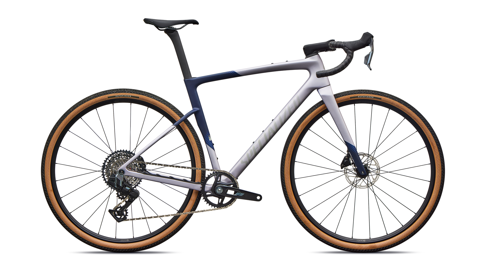 Specialized Crux 5 Comp - SRAM Rival XPLR - Amethyst Frost/Deep Marine/Shadow Silver