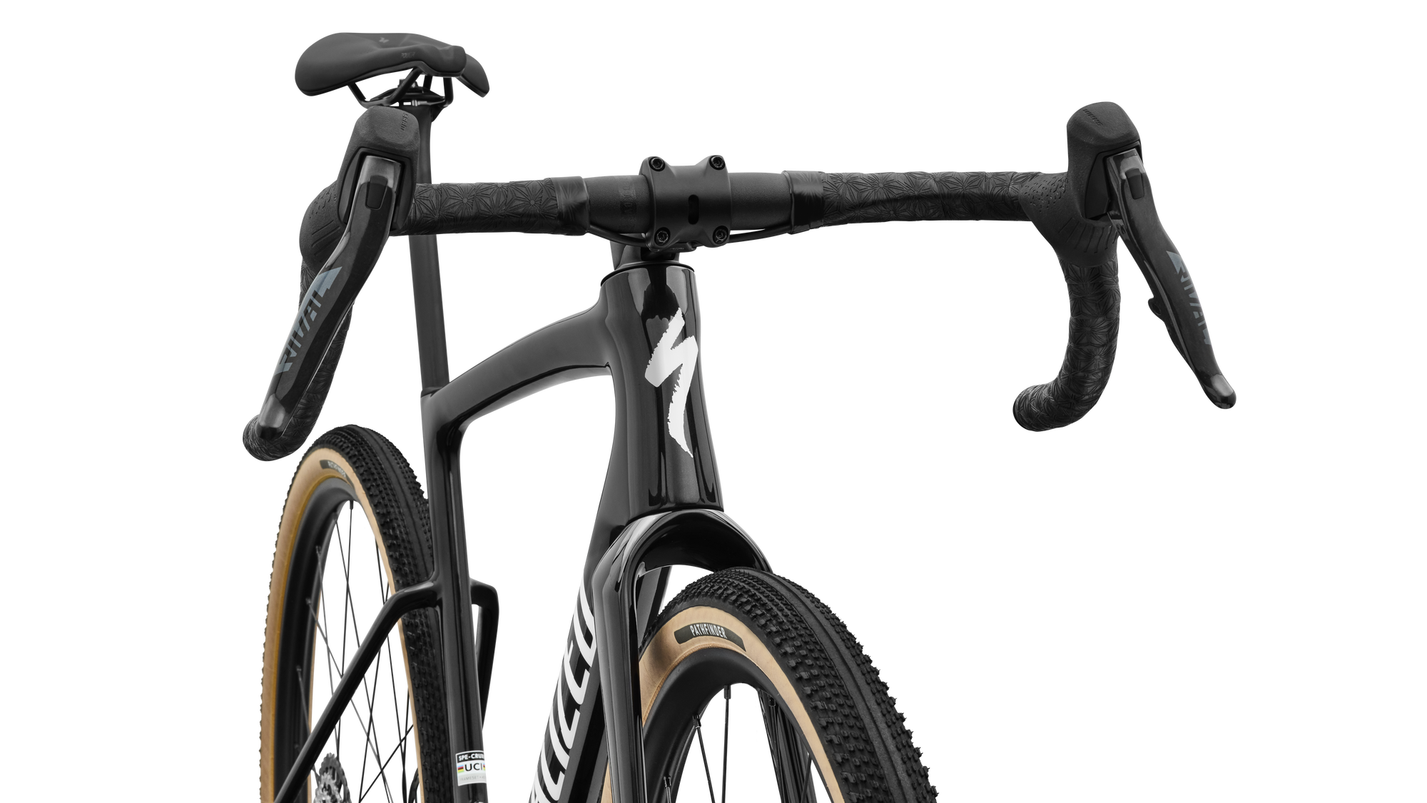 Specialized Crux 5 Comp - SRAM Rival XPLR - Obsidian Metallic/Dune White
