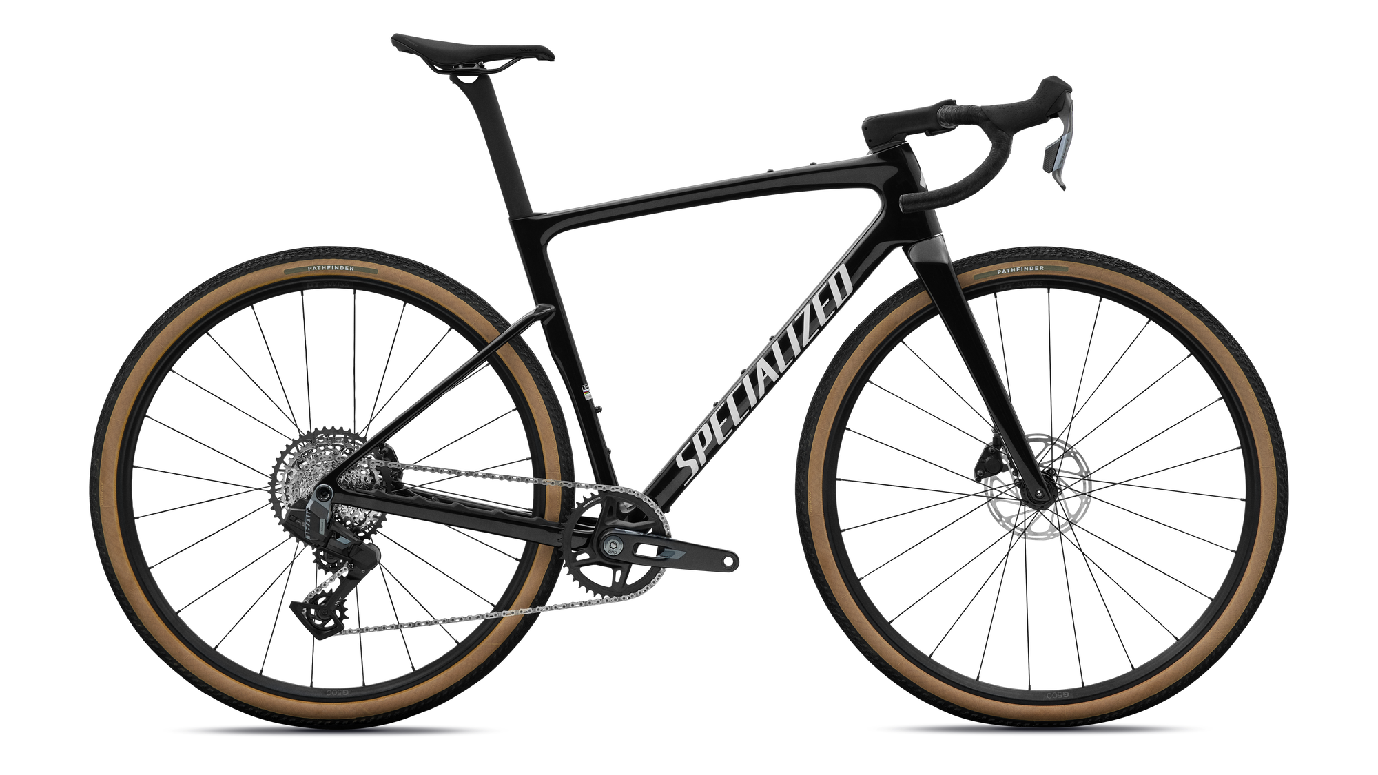 Specialized Crux 5 Comp - SRAM Rival XPLR - Obsidian Metallic/Dune White