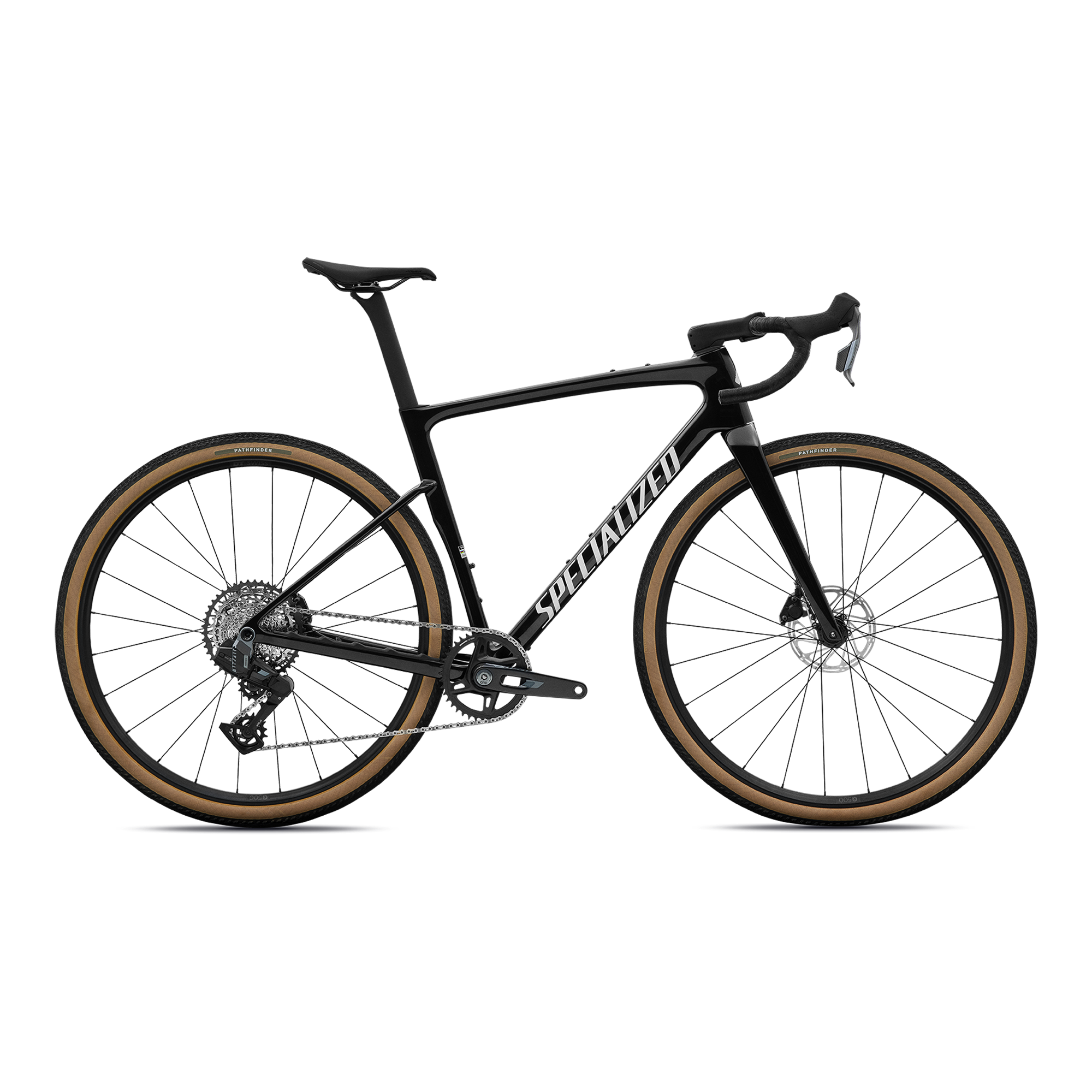 Specialized Crux 5 Comp - SRAM Rival XPLR - Obsidian Metallic/Dune White