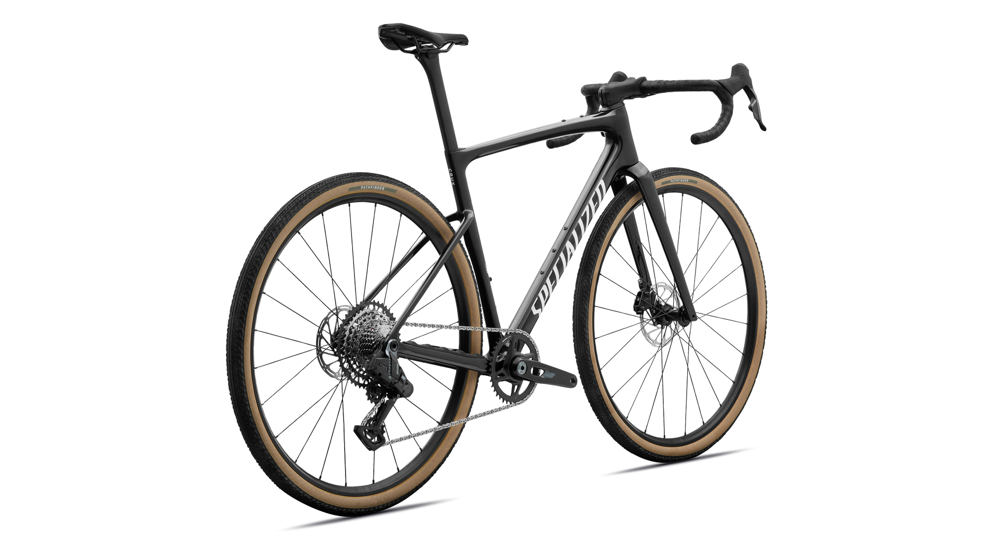 Specialized Crux 5 Comp - SRAM Rival XPLR - Obsidian Metallic/Dune White