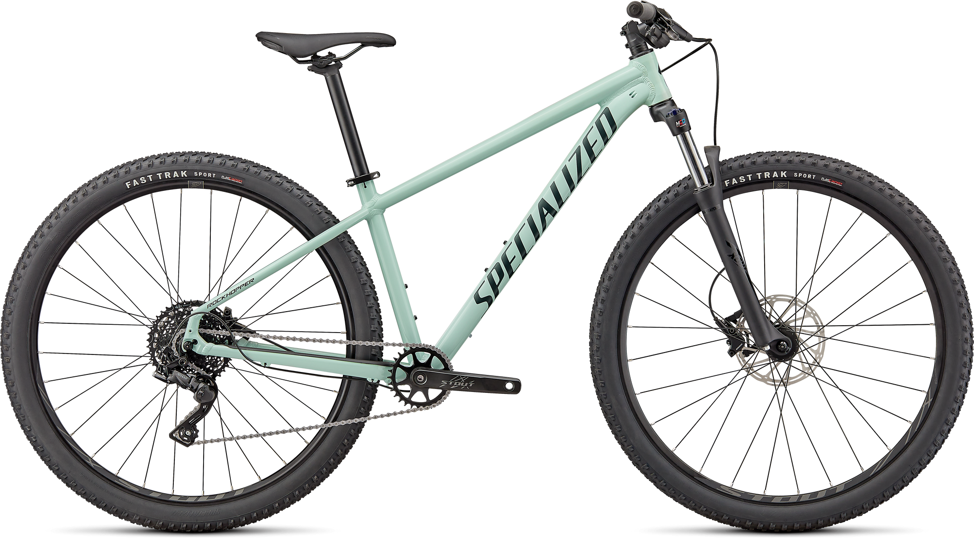 Specialized Rockhopper Comp 27.5 - Gloss Ca White Sage / Satin Forest Green