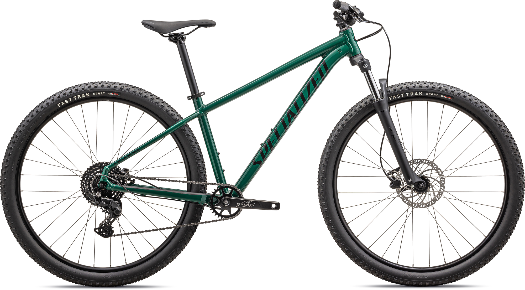 Specialized Rockhopper Sport - Gloss Pine Green / Obsidian