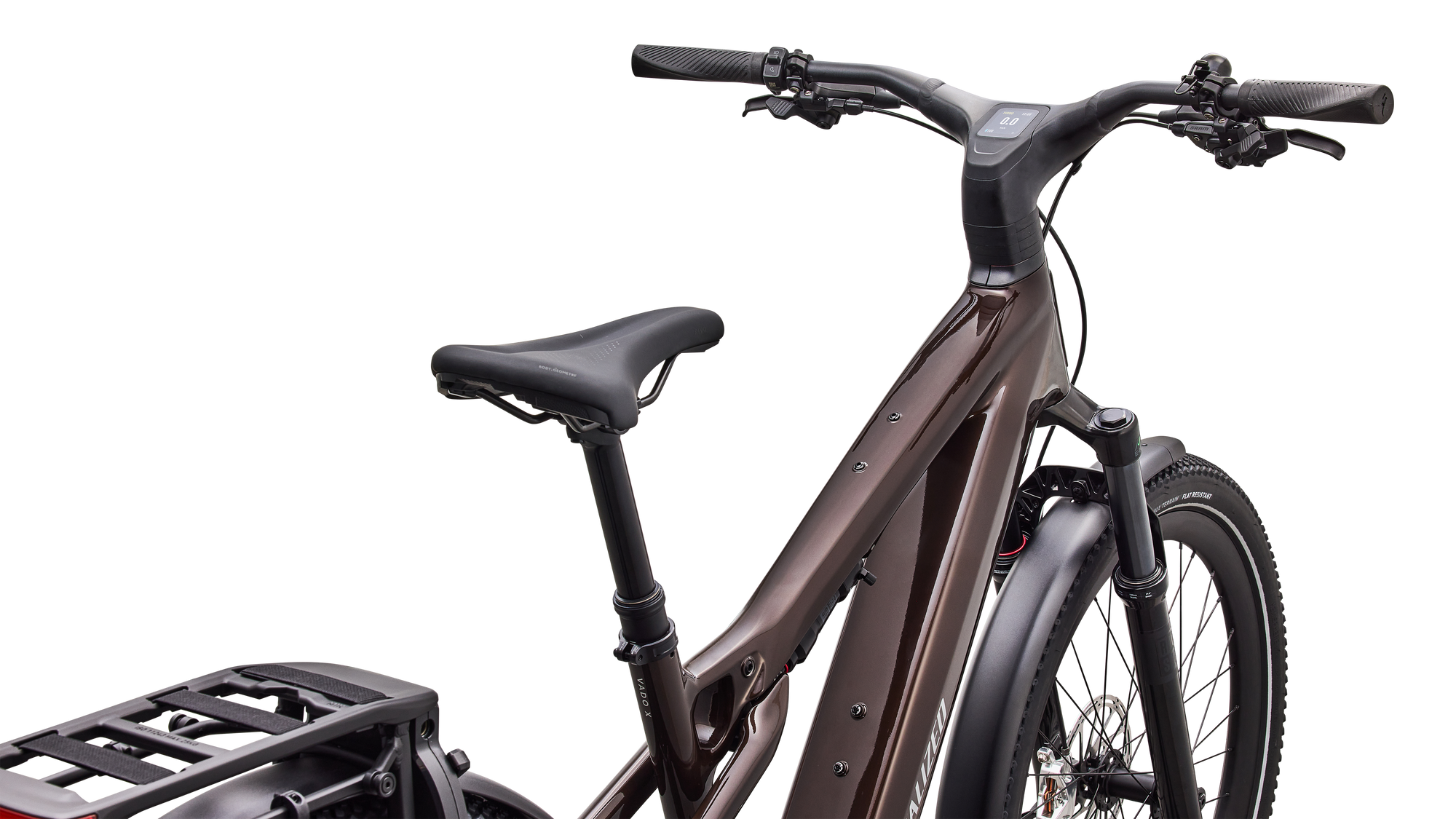Specialized Turbo Vado 3 X 5.0 - Gloss Stallion Metallic / Sunset Yellow