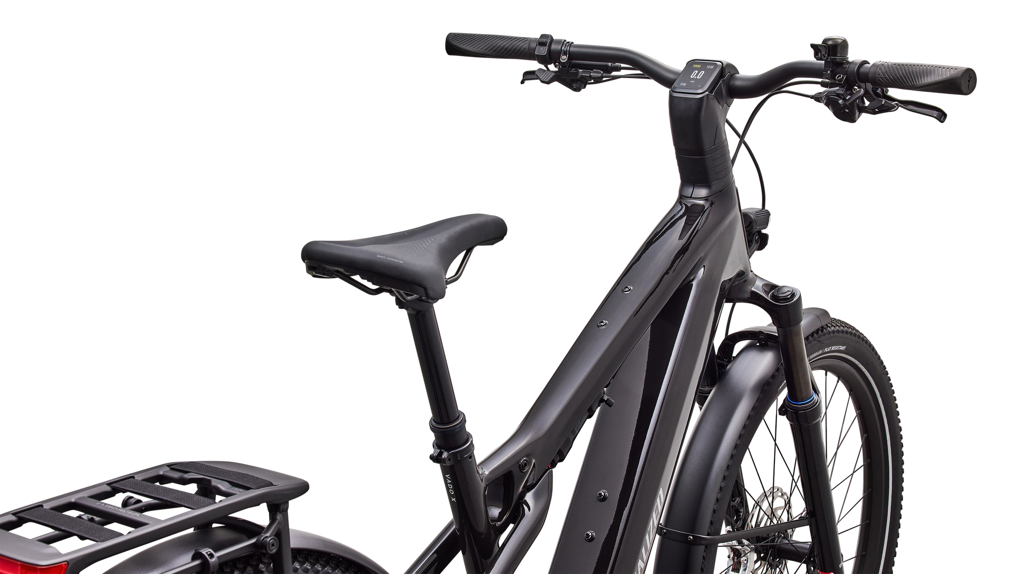 Specialized Turbo Vado 3 X 4.0 - Gloss Obsidian / Satin Silver Dust Frost