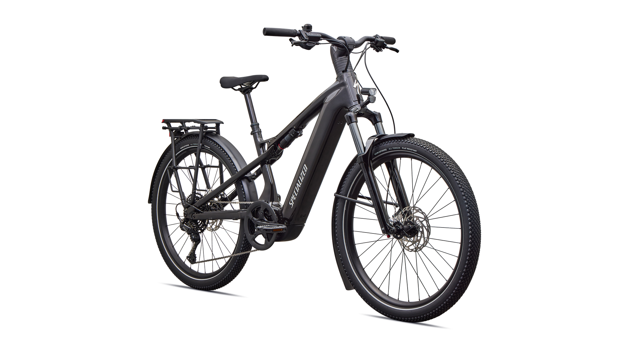 Specialized Turbo Vado 3 X 4.0 - Gloss Obsidian / Satin Silver Dust Frost