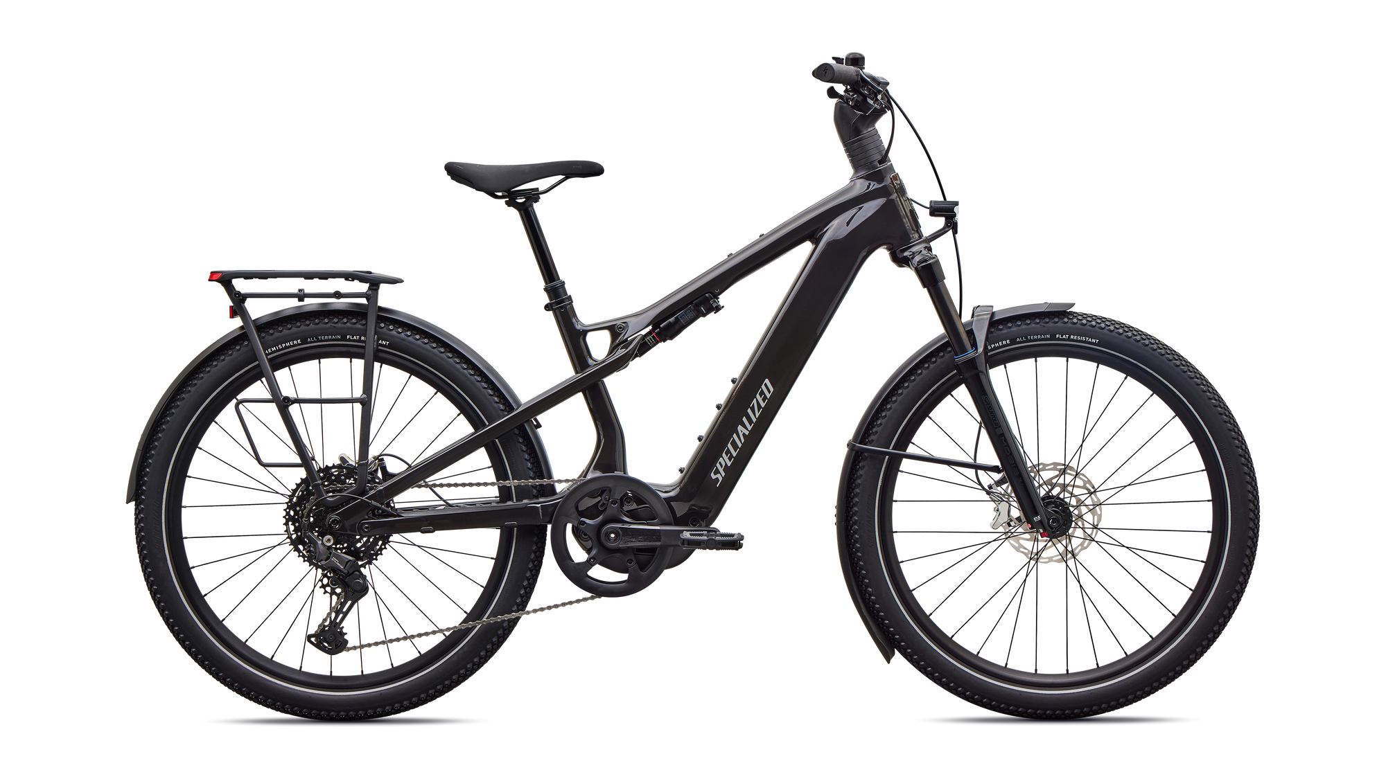 Specialized Turbo Vado 3 X 4.0 - Gloss Obsidian / Satin Silver Dust Frost