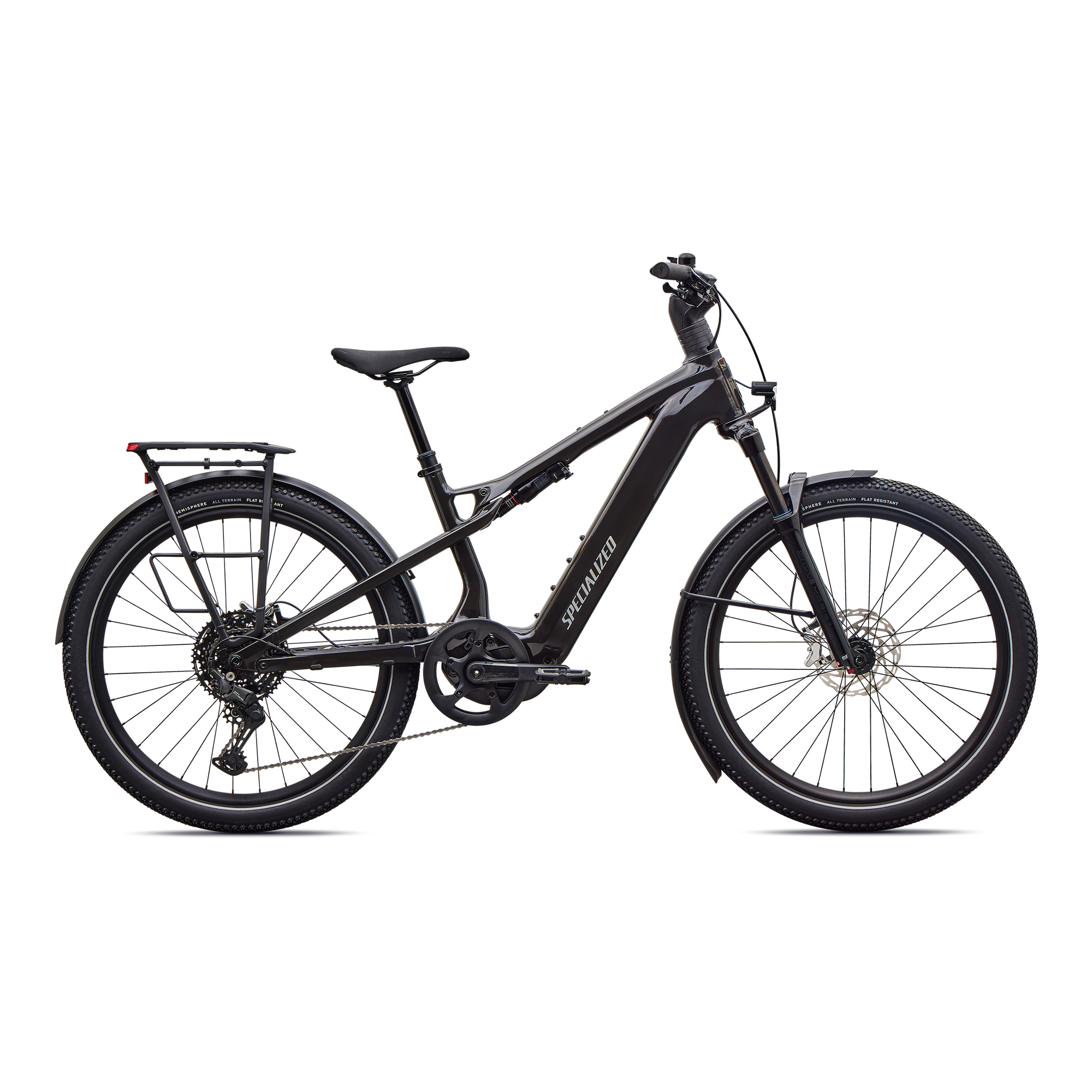 Specialized Turbo Vado 3 X 4.0 - Gloss Obsidian / Satin Silver Dust Frost