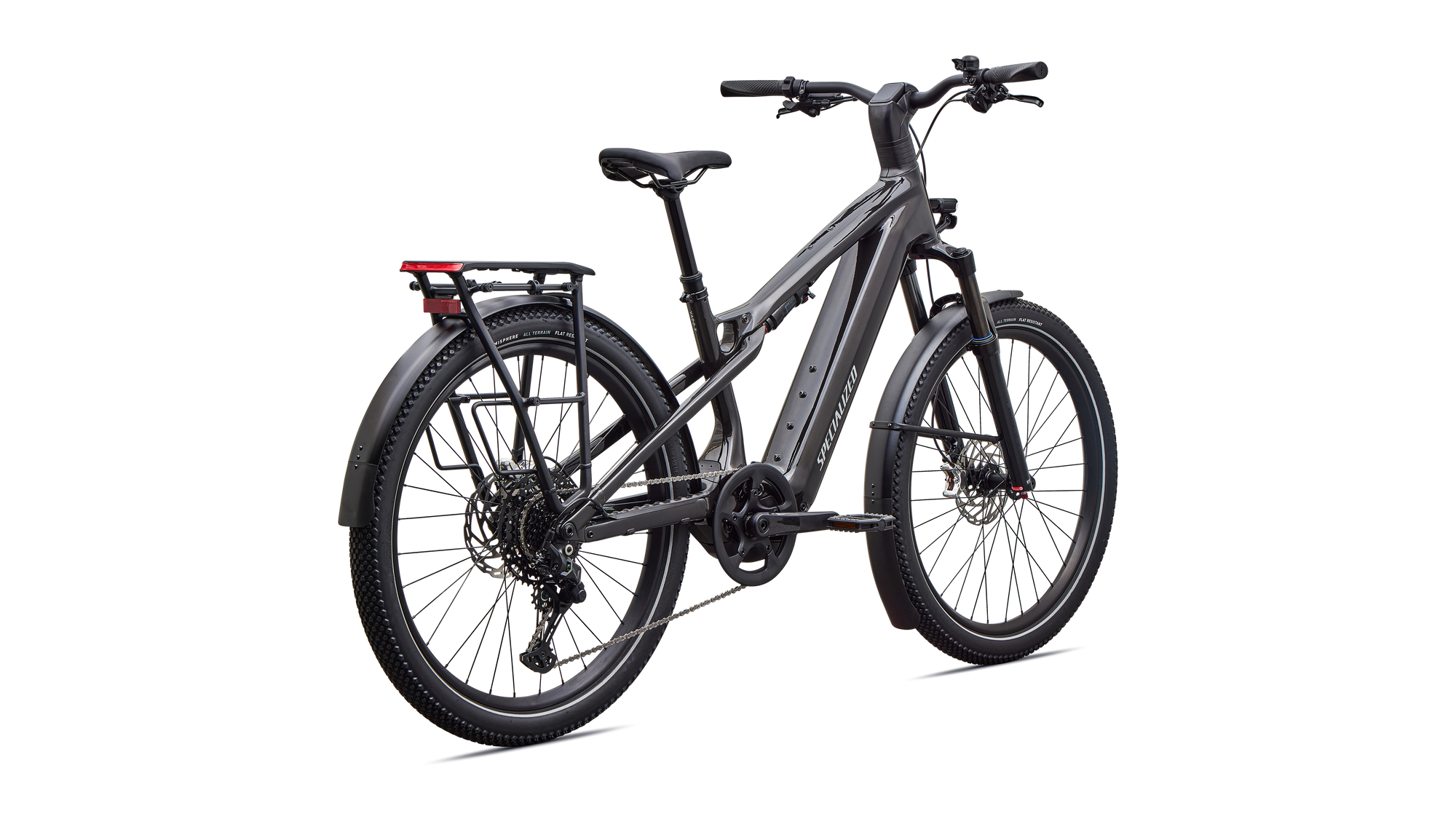 Specialized Turbo Vado 3 X 4.0 - Gloss Obsidian / Satin Silver Dust Frost
