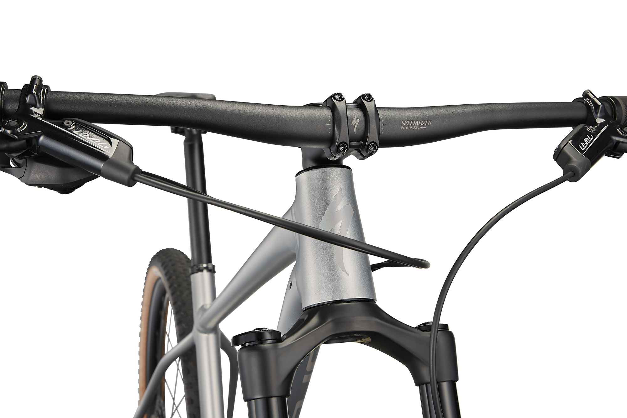 Specialized Chisel Hardtail Comp - Satin Light Silver / Gloss Spectraflair