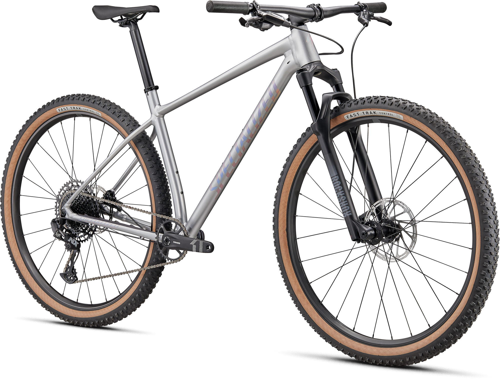 Specialized Chisel Hardtail Comp - Satin Light Silver / Gloss Spectraflair