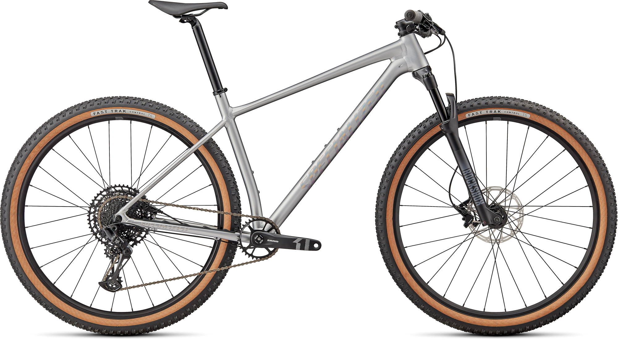 Specialized Chisel Hardtail Comp - Satin Light Silver / Gloss Spectraflair