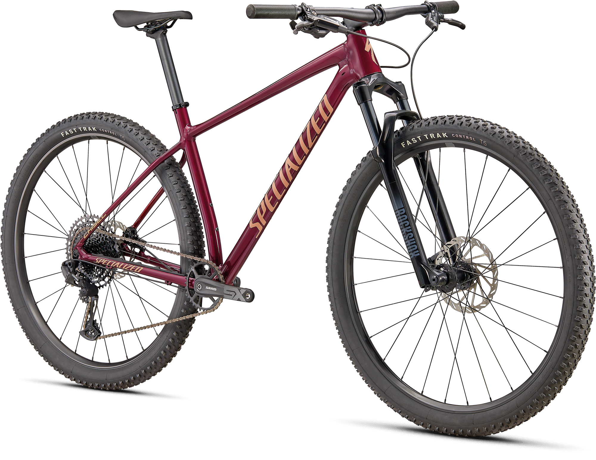 Specialized Chisel Hardtail - Gloss Maroon / Ice Papaya