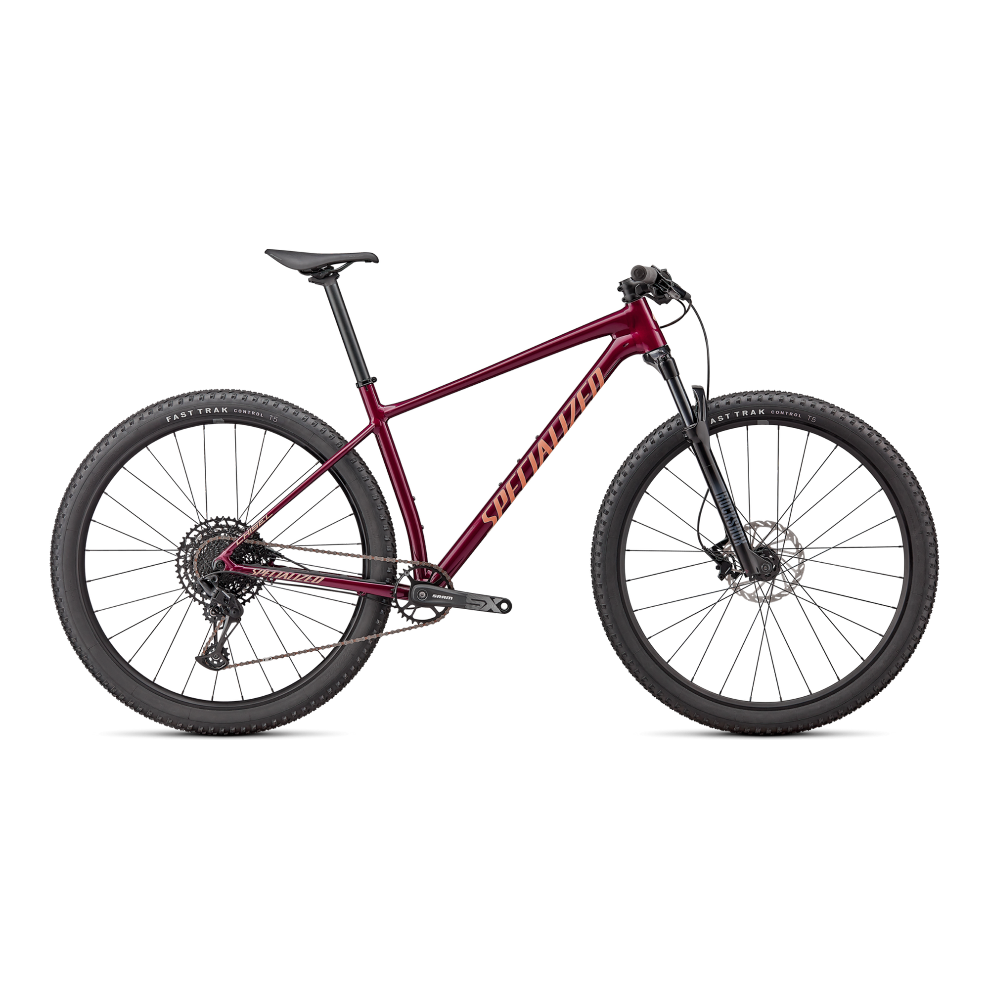Specialized Chisel Hardtail - Gloss Maroon / Ice Papaya
