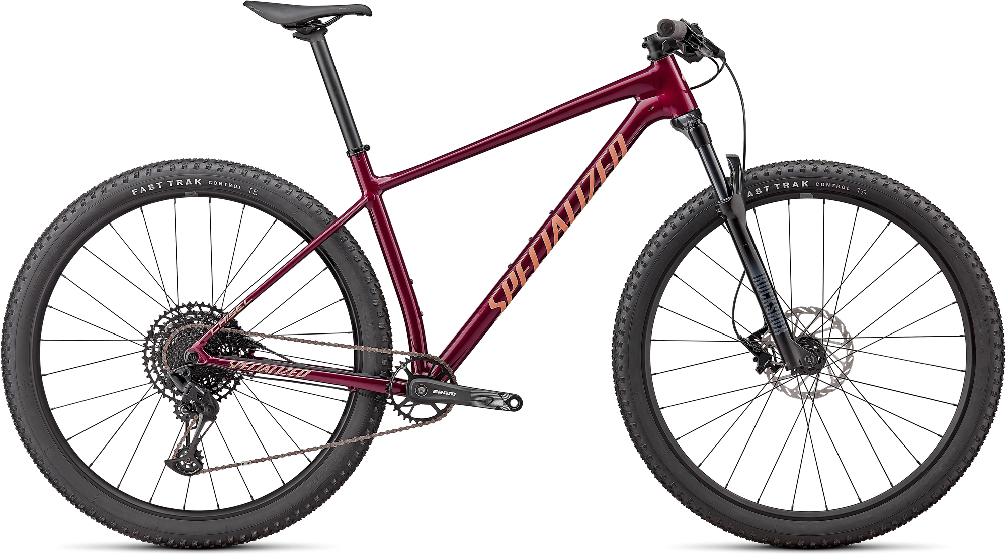 Specialized Chisel Hardtail - Gloss Maroon / Ice Papaya