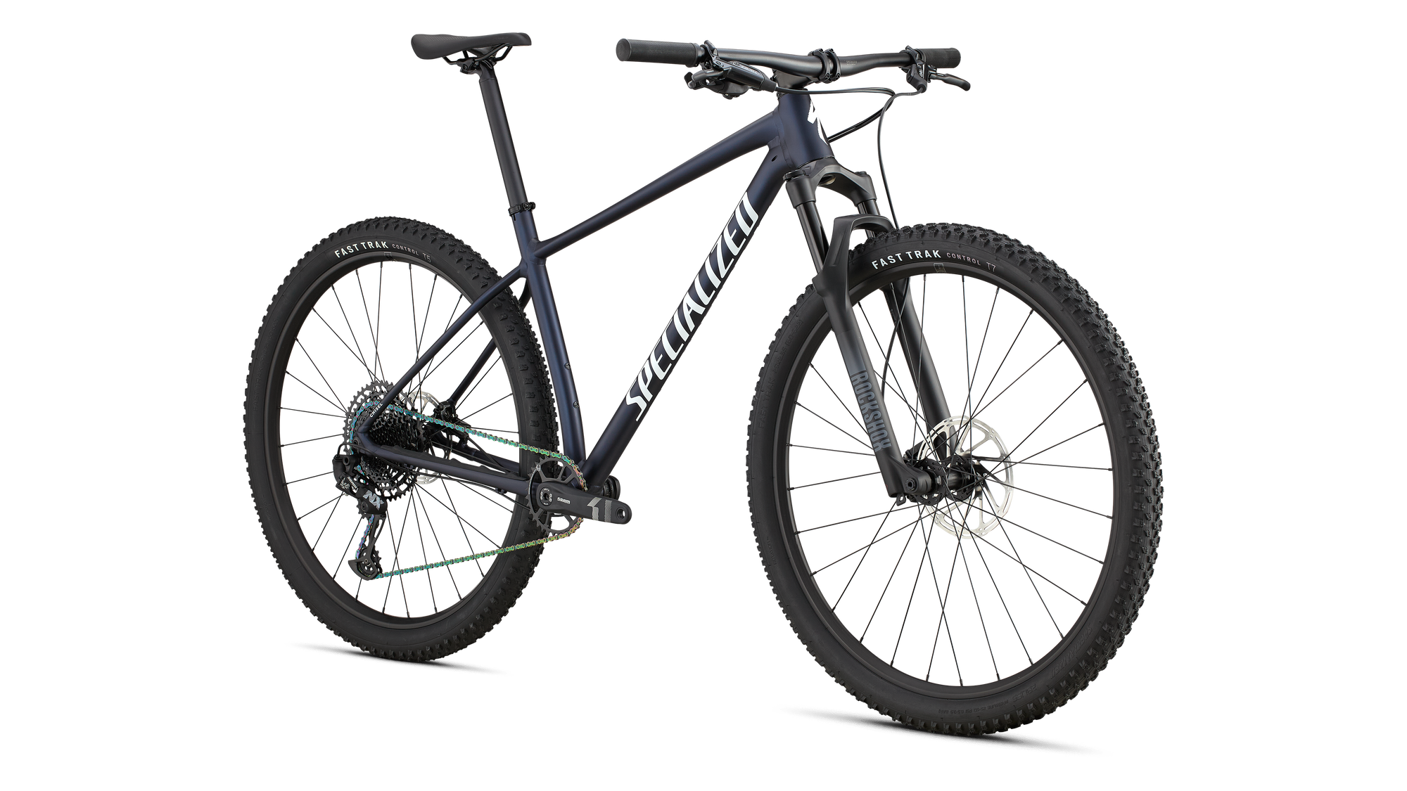 Specialized Chisel Hardtail Comp - Gloss Metallic Deep Marine / White