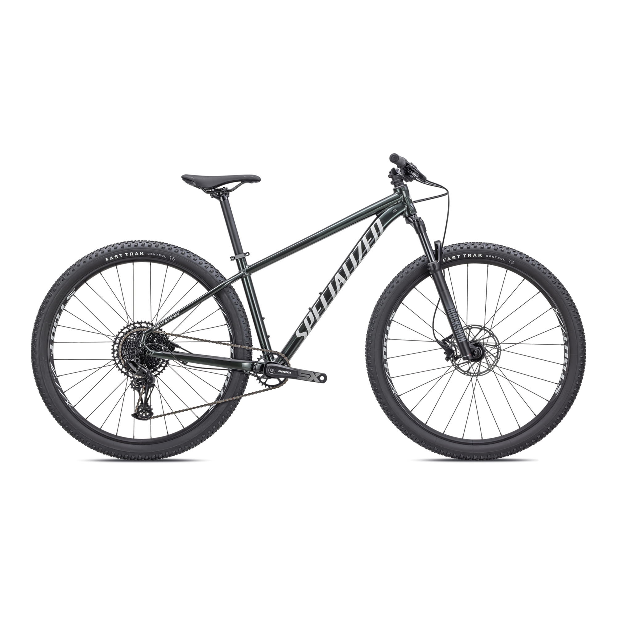 Specialized Rockhopper Expert 29 - Gloss Oak Green Metallic / Metallic White Silver