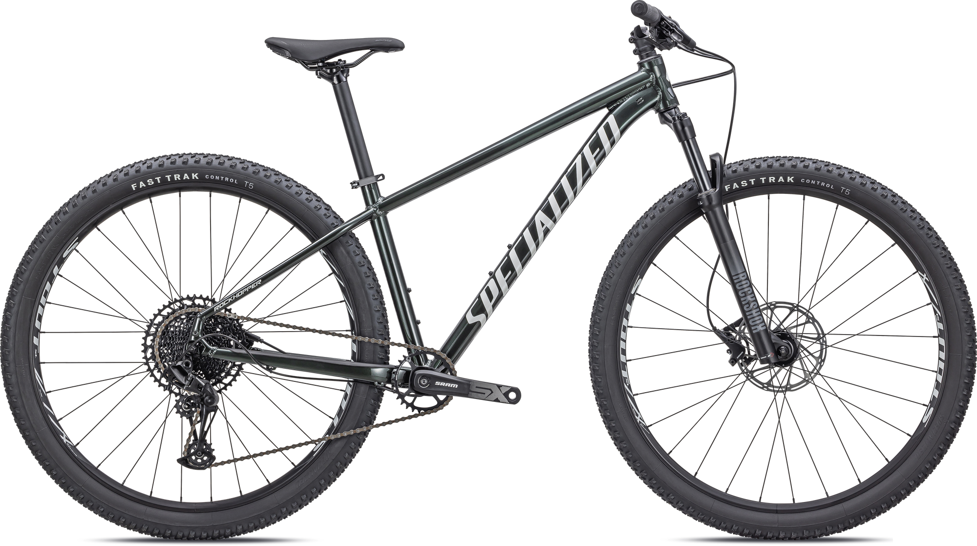 Specialized Rockhopper Expert 29 - Gloss Oak Green Metallic / Metallic White Silver