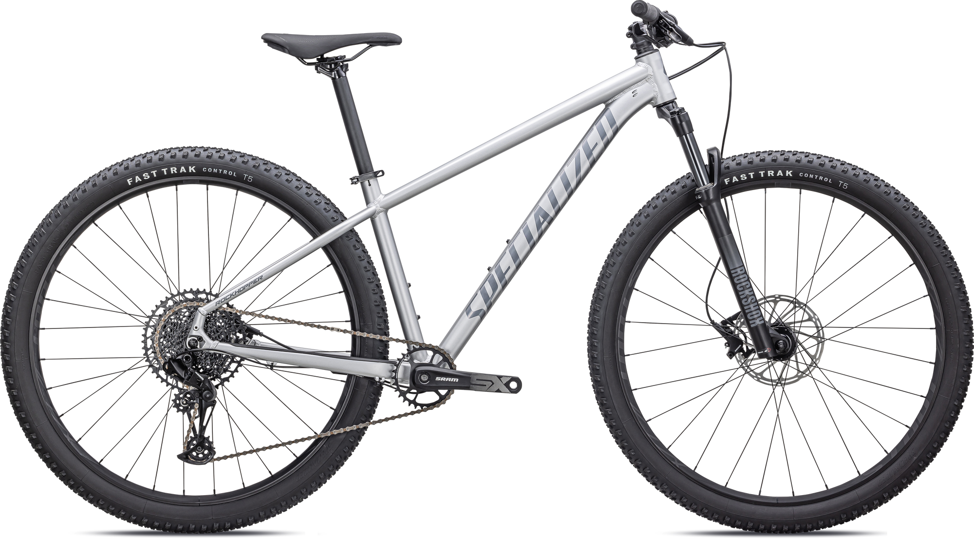 Specialized Rockhopper Expert 27.5 - Satin Silver Dust / Black Holographic