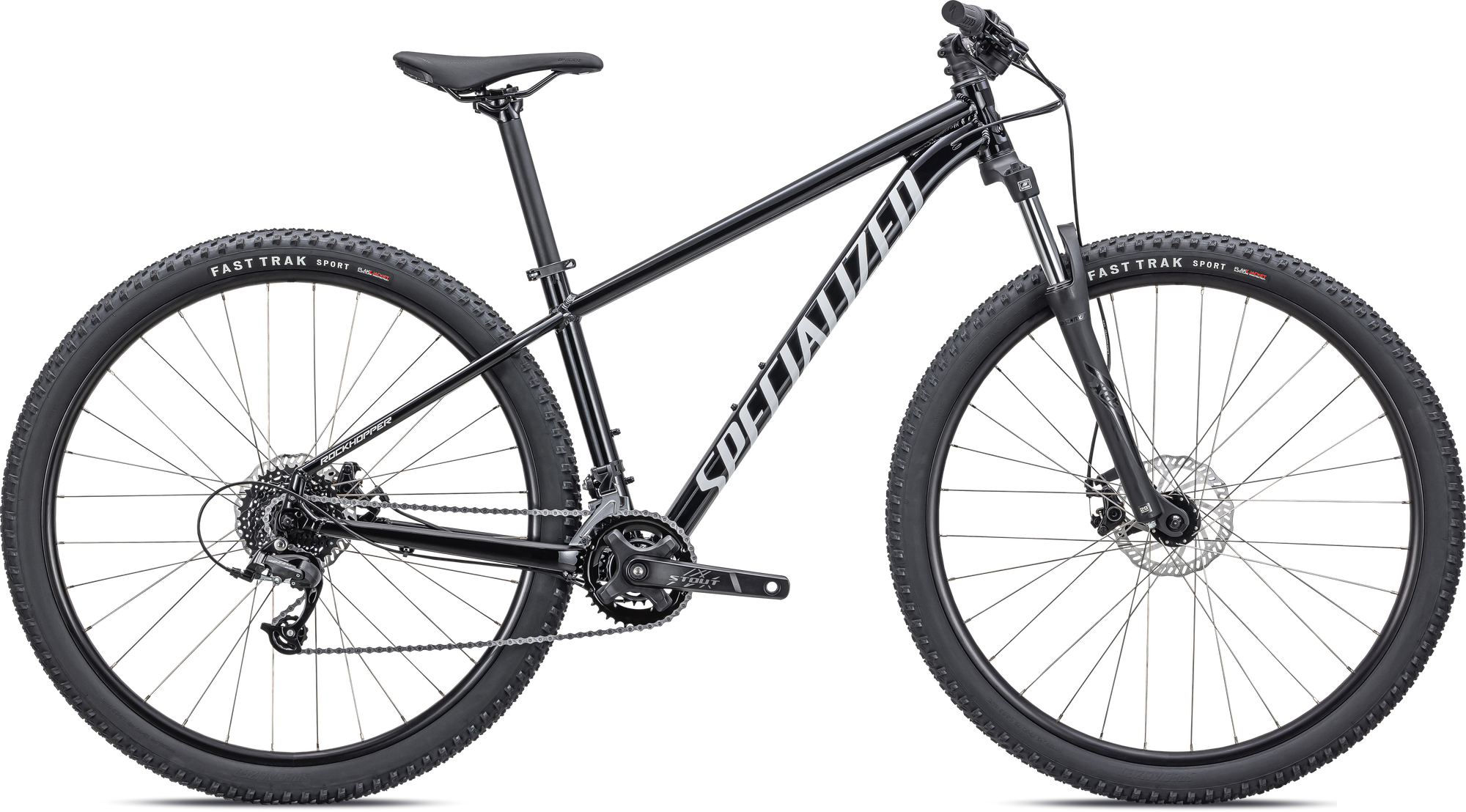 Specialized Rockhopper 29 - Gloss Tarmac Black / White