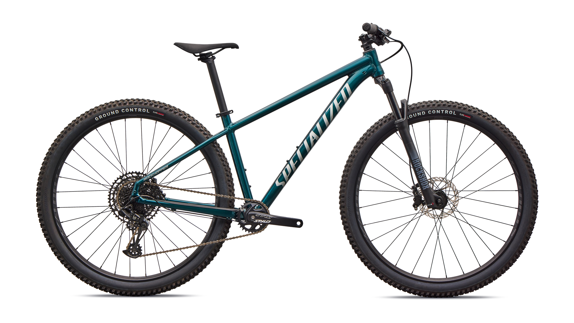 Specialized Rockhopper Expert - Gloss Emerald Metallic / Shadow Silver