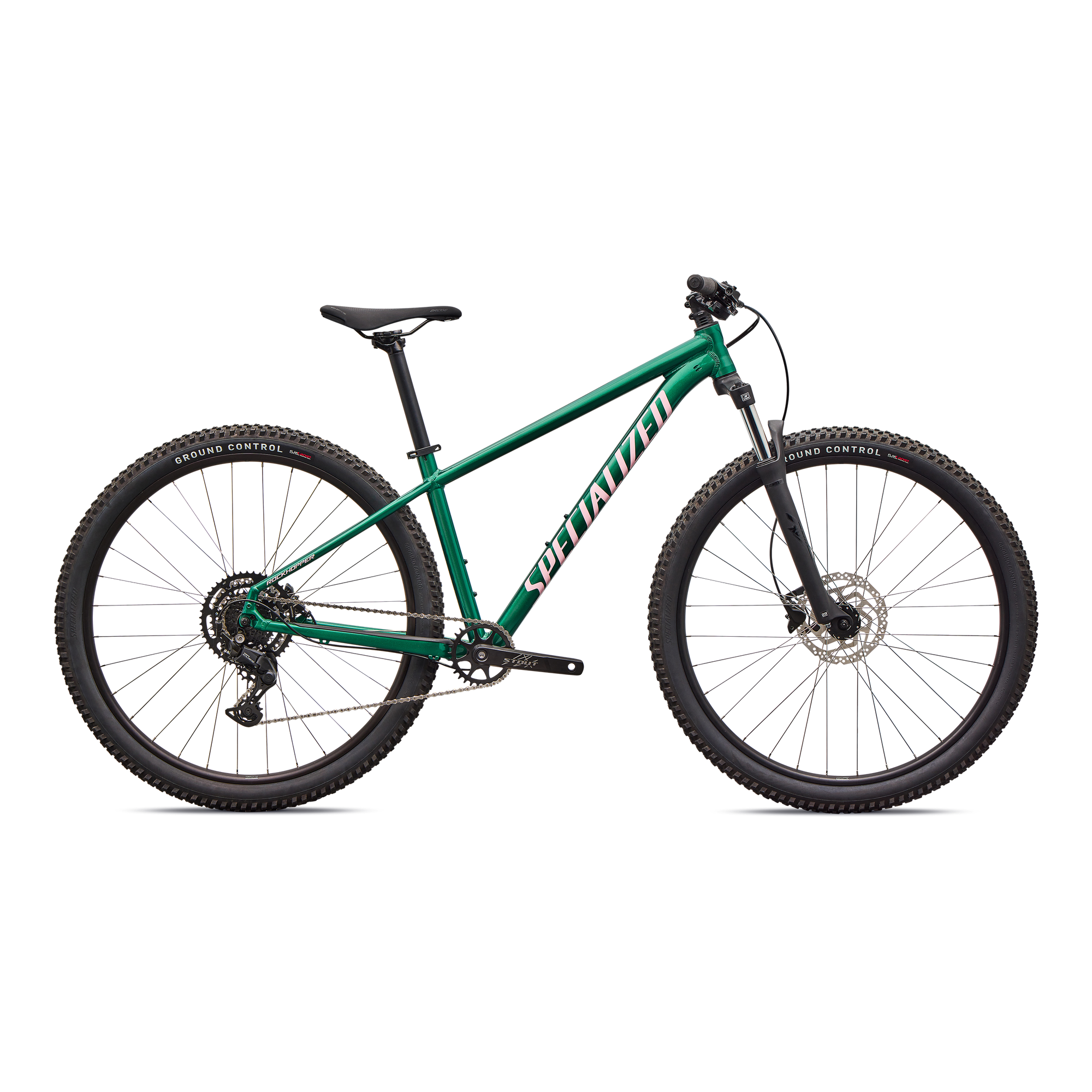 Specialized Rockhopper Sport - Gloss Pine Green / Desert Rose