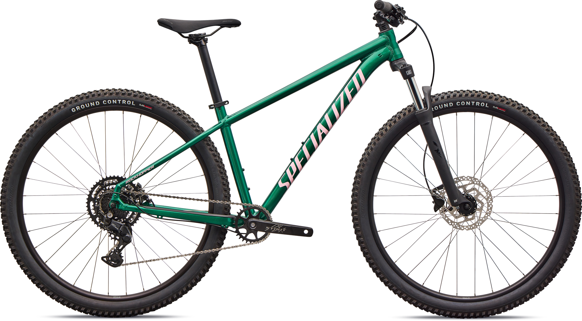 Specialized Rockhopper Sport - Gloss Pine Green / Desert Rose