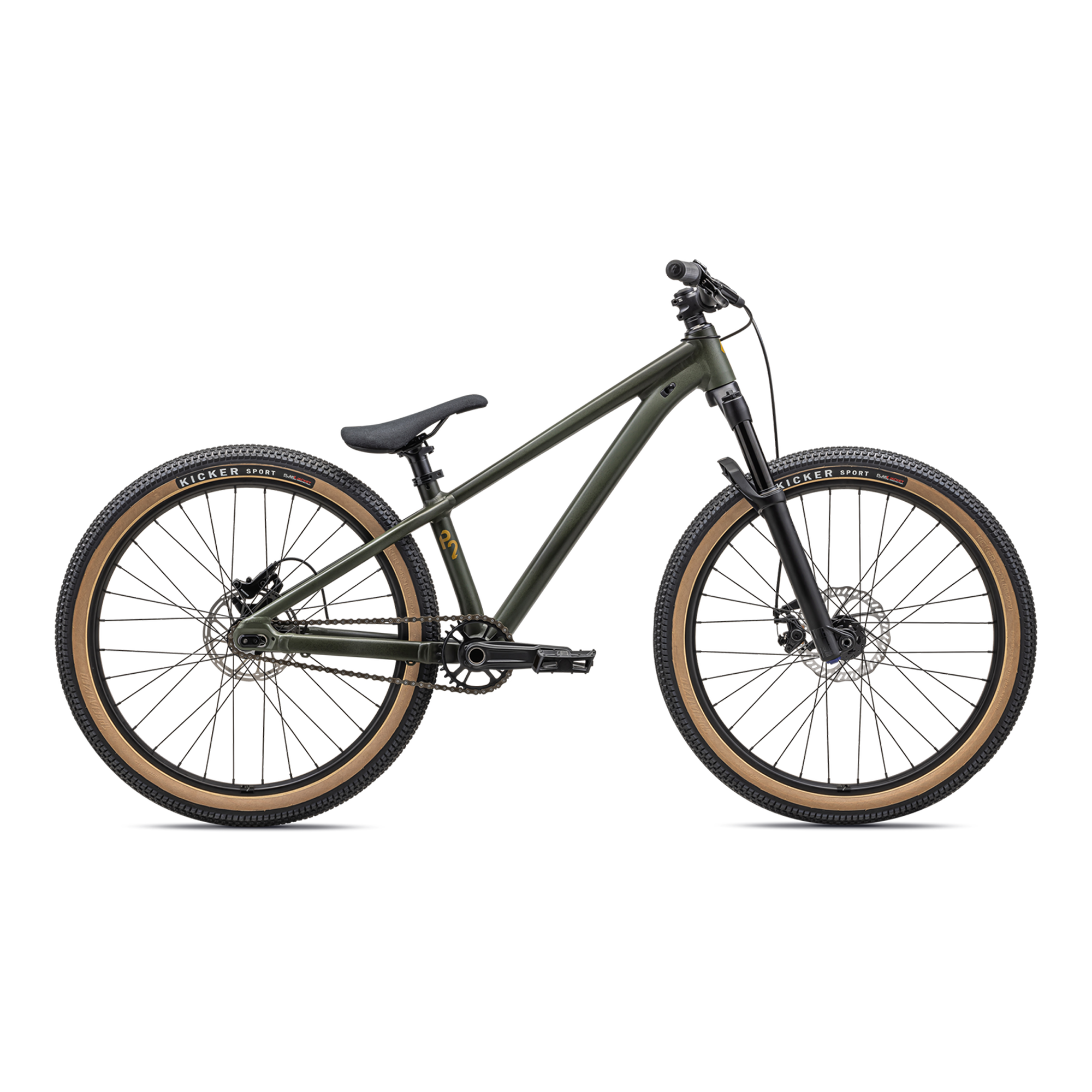 Specialized P.2 - Satin Dark Moss Overspray / Oak Green / Harvest Gold