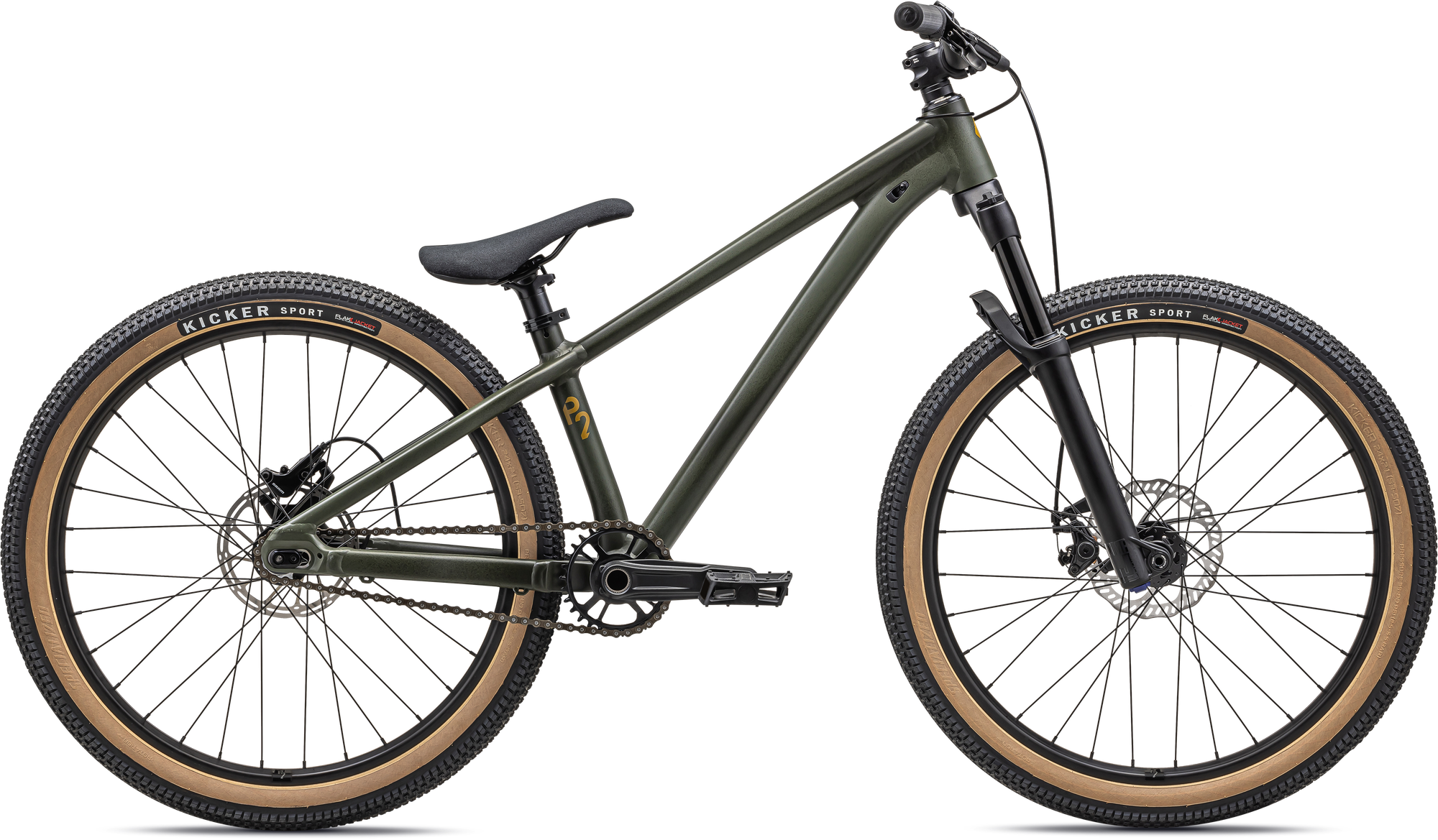 Specialized P.2 - Satin Dark Moss Overspray / Oak Green / Harvest Gold