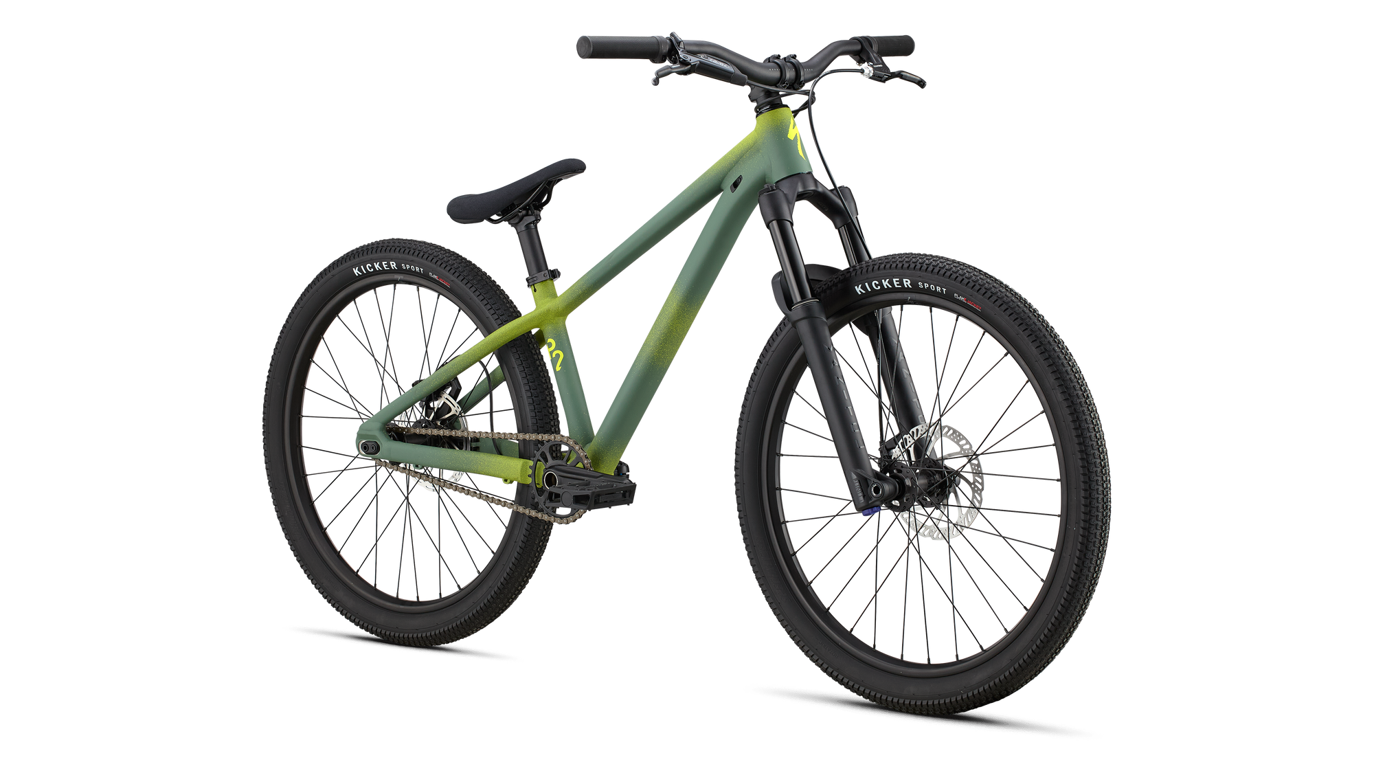 Specialized P.2 - Satin Sage Green / Olive Diffused / Team Yellow