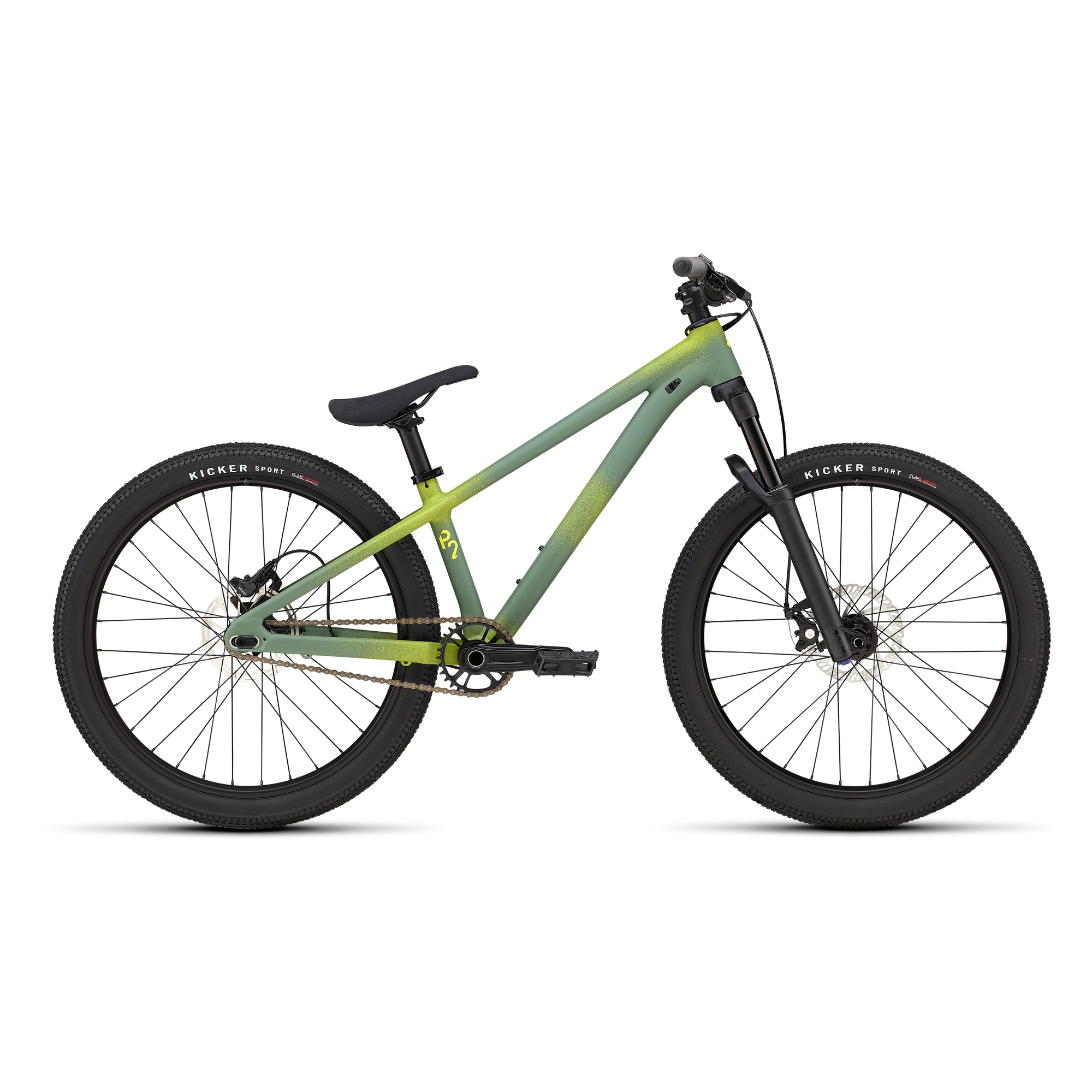 Specialized P.2 - Satin Sage Green / Olive Diffused / Team Yellow